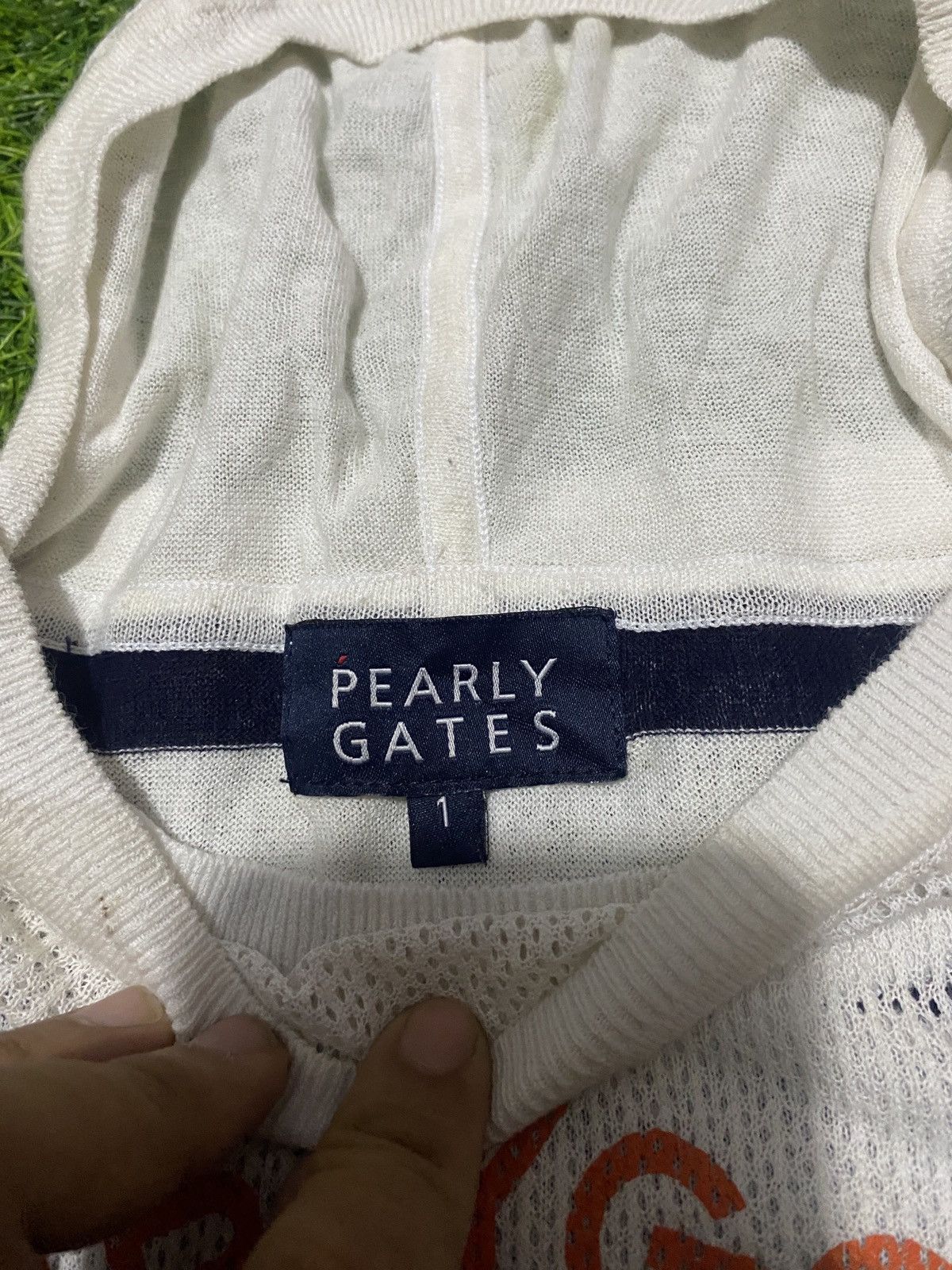 20471120 × Beauty Beast × Japanese Brand Pearly gates knit double mesh Size US S / EU 44-46 / 1 - 8 Thumbnail