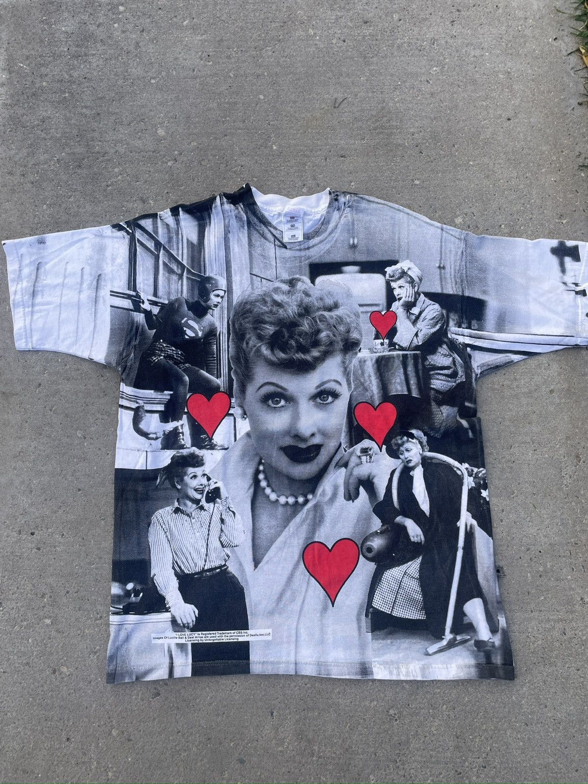 Vintage I love Lucy All over print Size US XXL / EU 58 / 5 - 1 Thumbnail