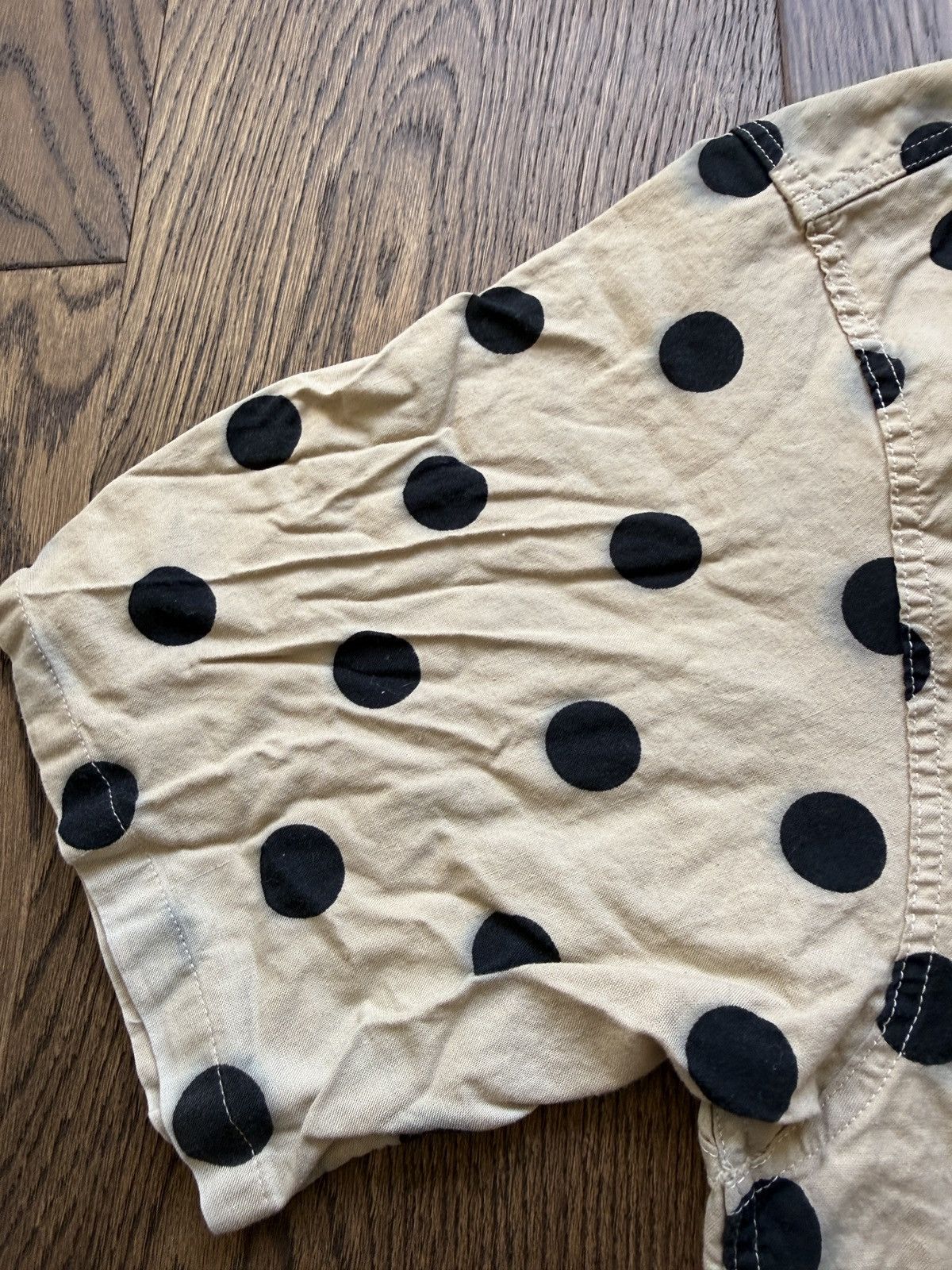 Vintage Vintage Polka Dot Loop Collar Button Up Shirt Size US M / EU 48-50 / 2 - 7 Thumbnail