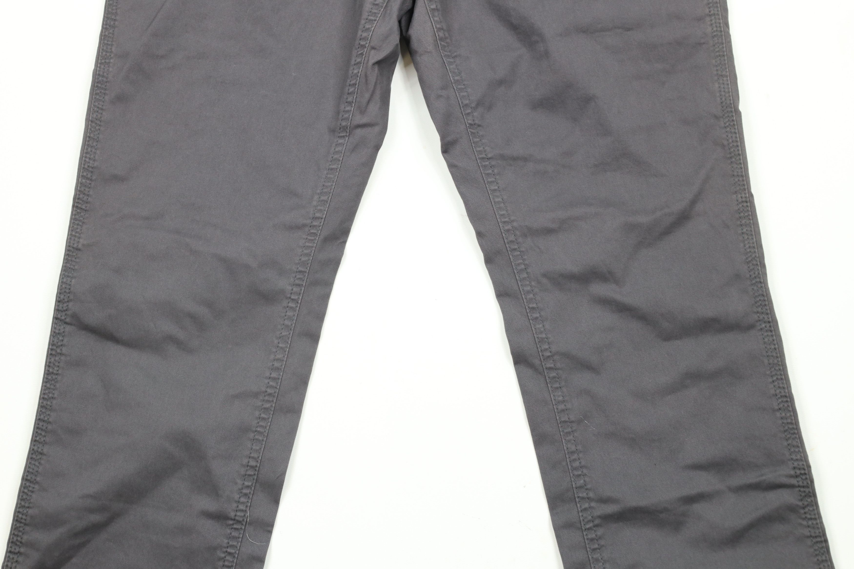Tommy Hilfiger × Vintage New Tommy Hilfiger Stretch Straight Leg Pants Asphalt Gray Size US 32 / EU 48 - 3 Thumbnail