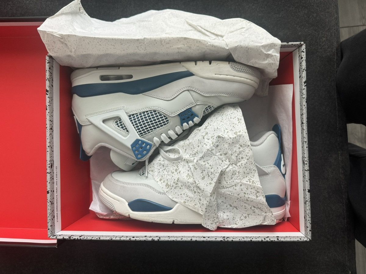 Jordan Brand Jordan 4 Military blue size 10 2024 Size US 10 / EU 43 - 7 Thumbnail