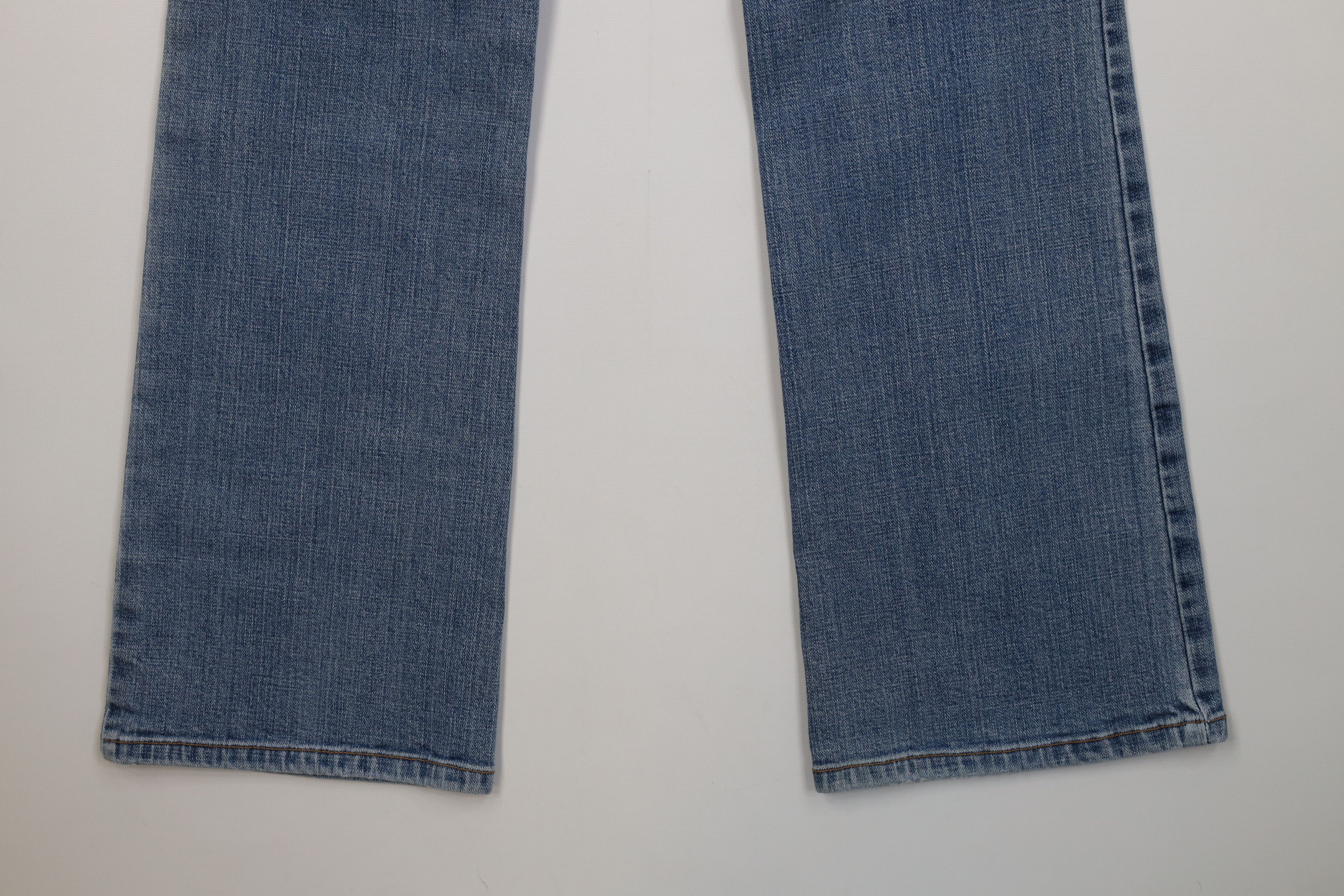 Levi's Vintage Y2K Levis 515 Babydoll Flared Boot Cut Denim Jeans Size 34" / US 12 / IT 48 - 16 Thumbnail