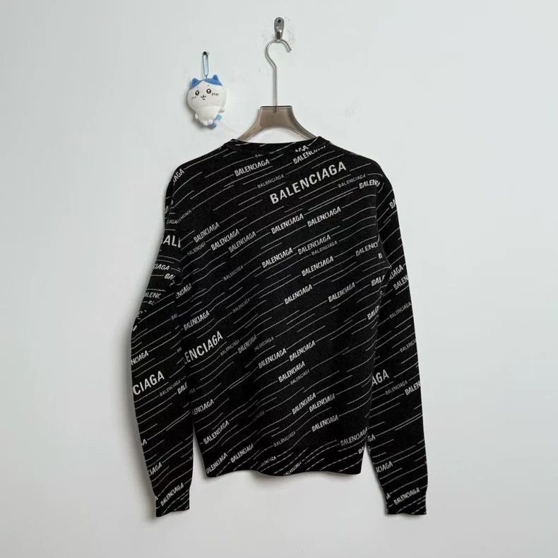 Balenciaga Balenciaga Black bullet screen printed cardigan Size US XS / EU 42 / 0 - 3 Thumbnail