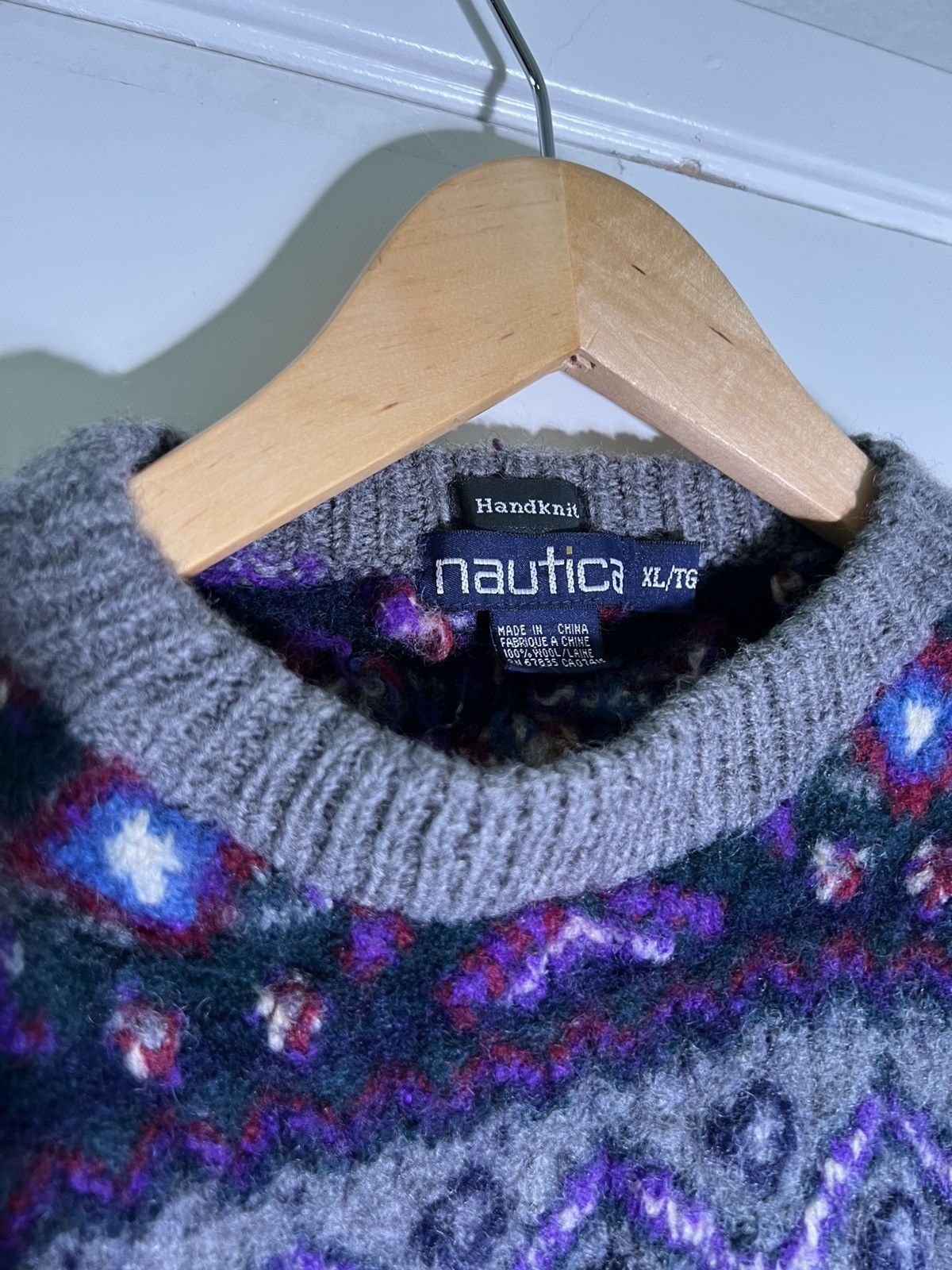Vintage 90’s 2000’s Y2K VTG Vintage Nautica Retro Knitted Sweater Size US S / EU 44-46 / 1 - 6 Thumbnail