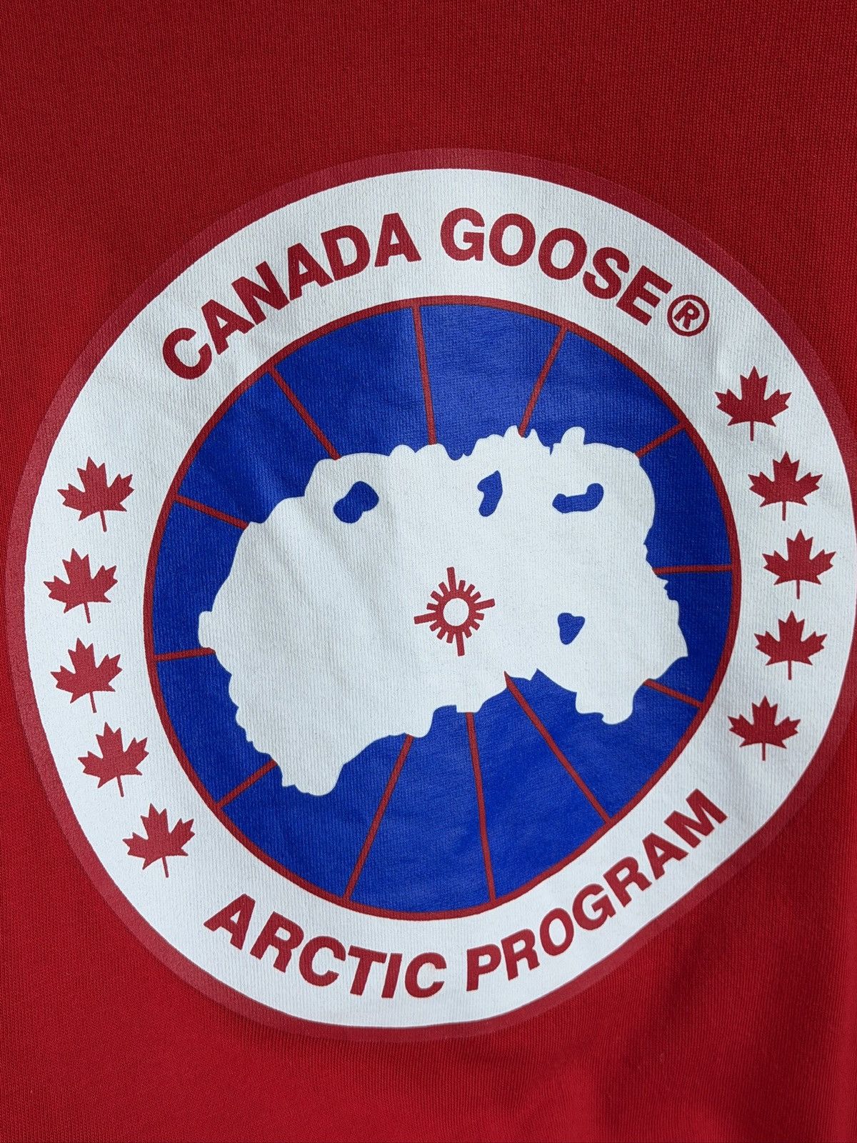 Canada Goose Canada Goose t shirt red XL Size US XL / EU 56 / 4 - 4 Thumbnail