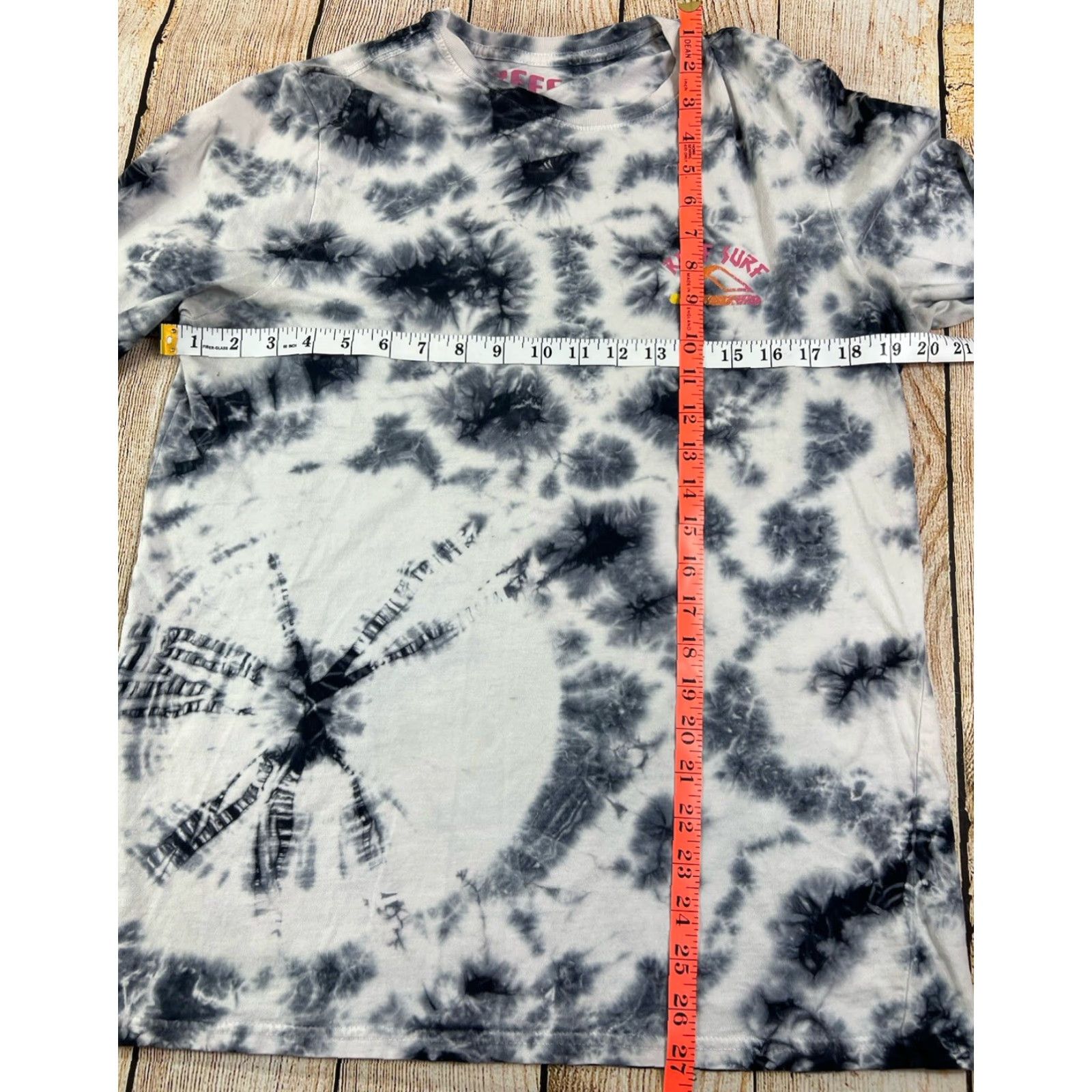 REEF Reef Surf Beach T Shirt Long Sleeve Tie Dye White White L Men Cotton Graphic Print Regular Vintage No Size US L / EU 52-54 / 3 - 5 Thumbnail