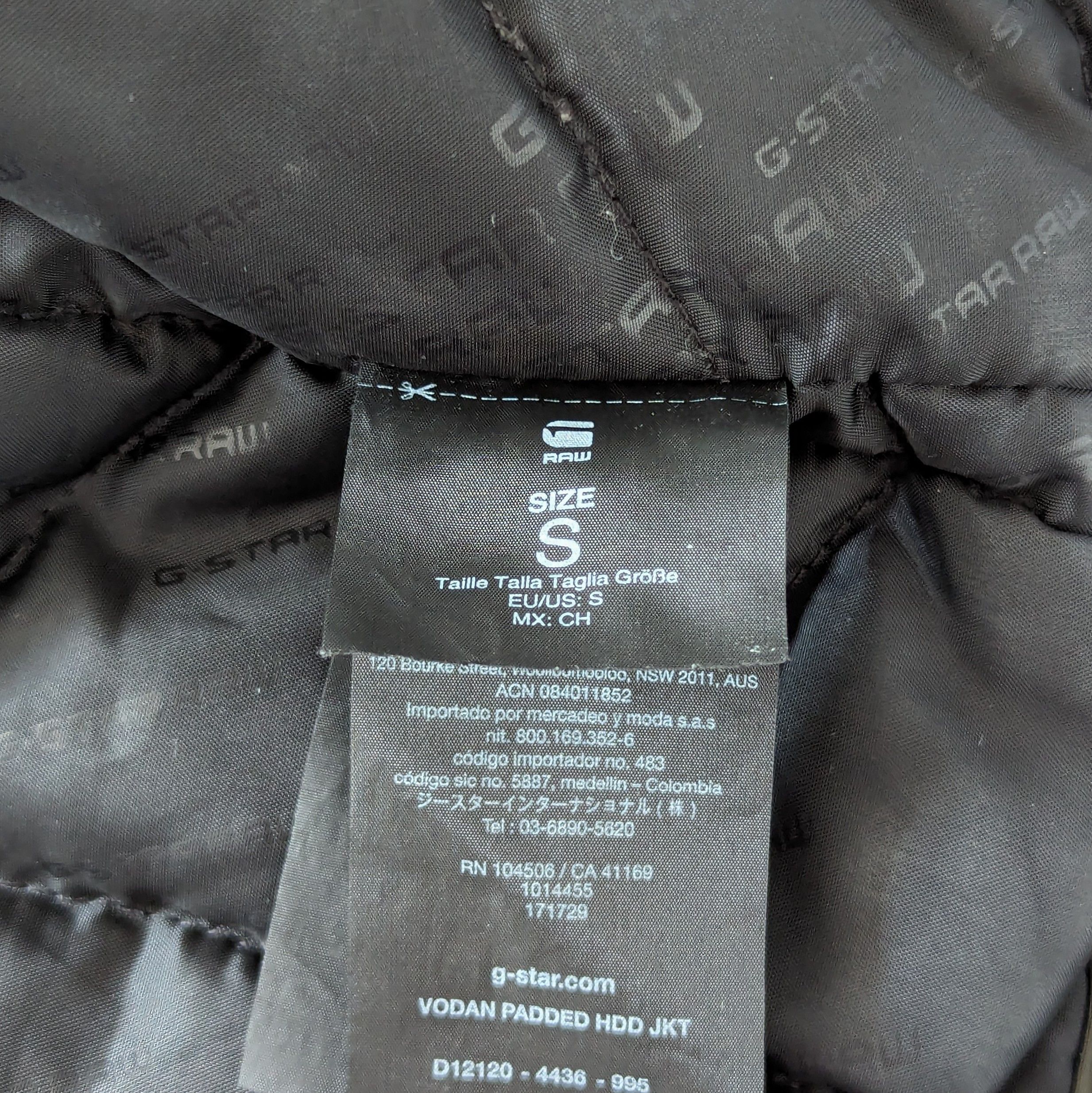 G-Star G-Star Raw Vodan Padded HDD Jacket Size S Casual Clothing Size US S / EU 44-46 / 1 - 15 Thumbnail