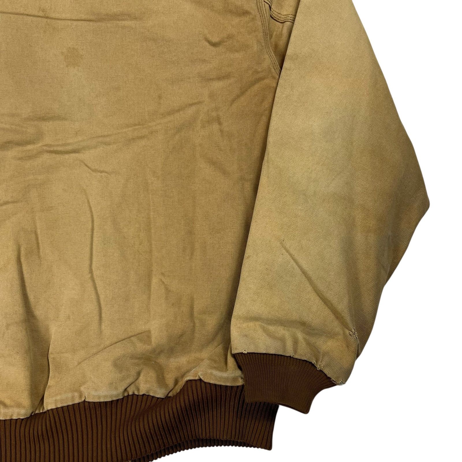 Carhartt × Vintage Vintage 80s Carhartt lined faded zip up hoodie jacket (XXL) Size US XXL / EU 58 / 5 - 9 Thumbnail