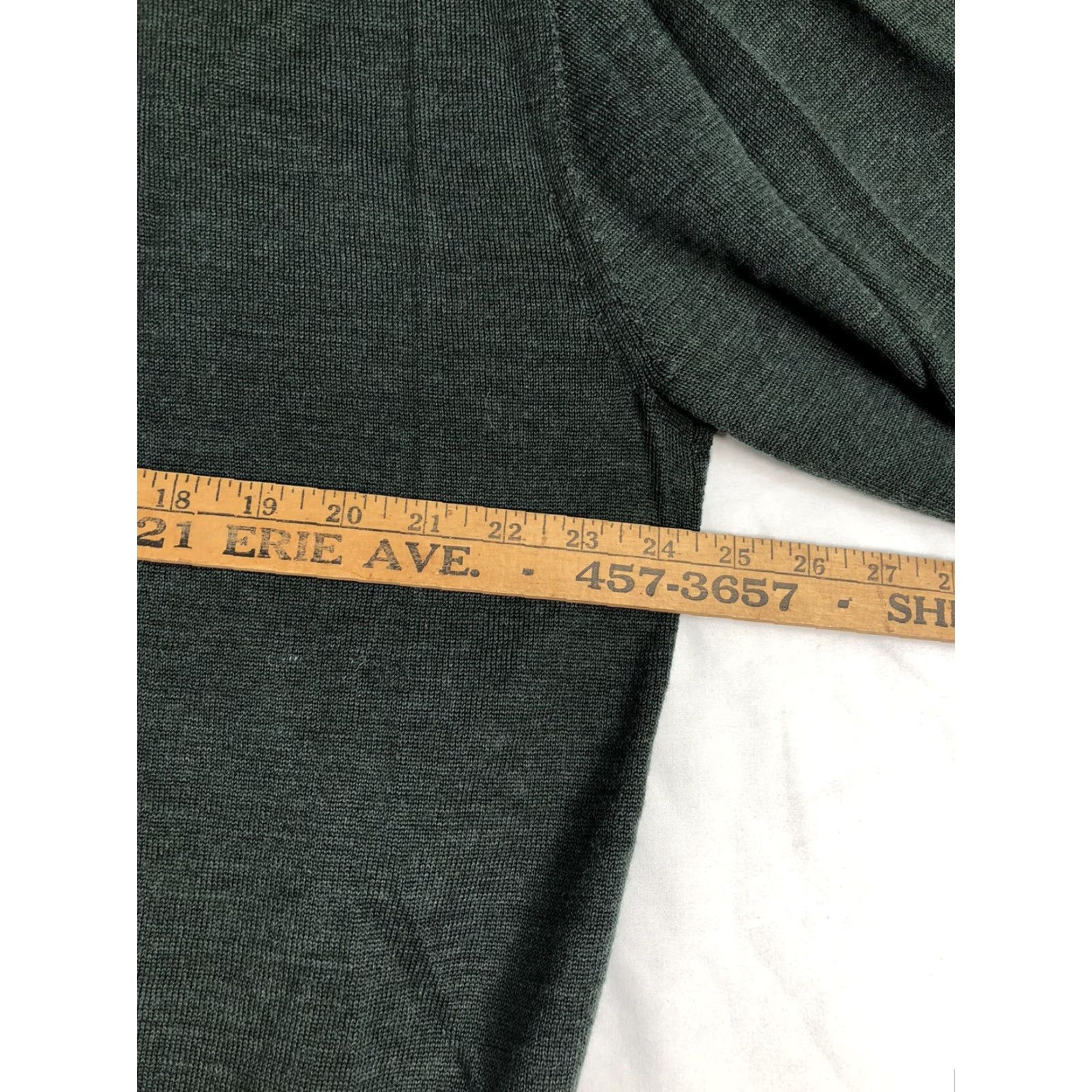 Vintage VINTAGE Tagio V Neck Sweater Mens 2XL Long Sleeve Green Wool Golf Pullover Mens Size US XXL / EU 58 / 5 - 6 Thumbnail