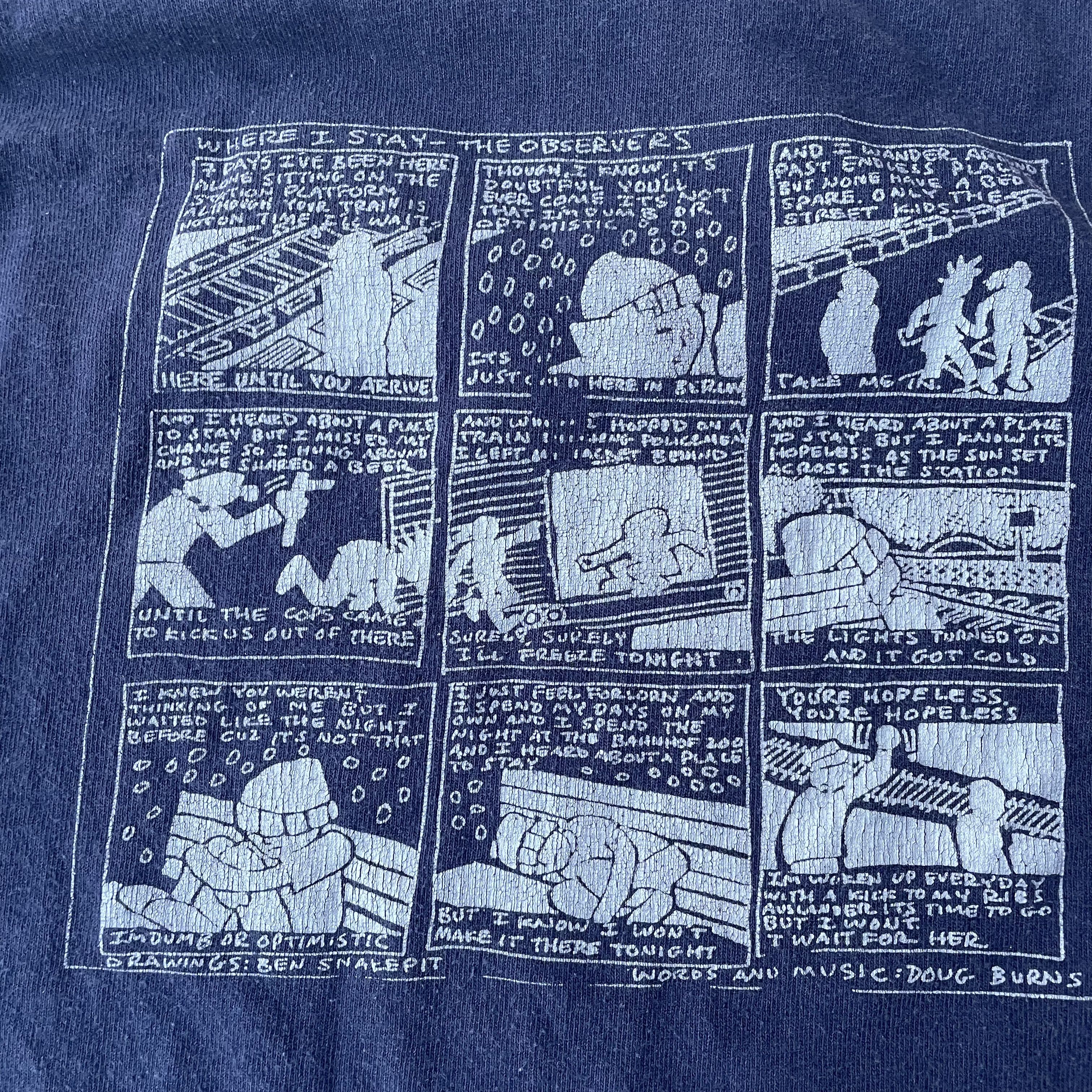Band Tees The Observers "Where I Stay" Band Tee Size US M / EU 48-50 / 2 - 4 Thumbnail