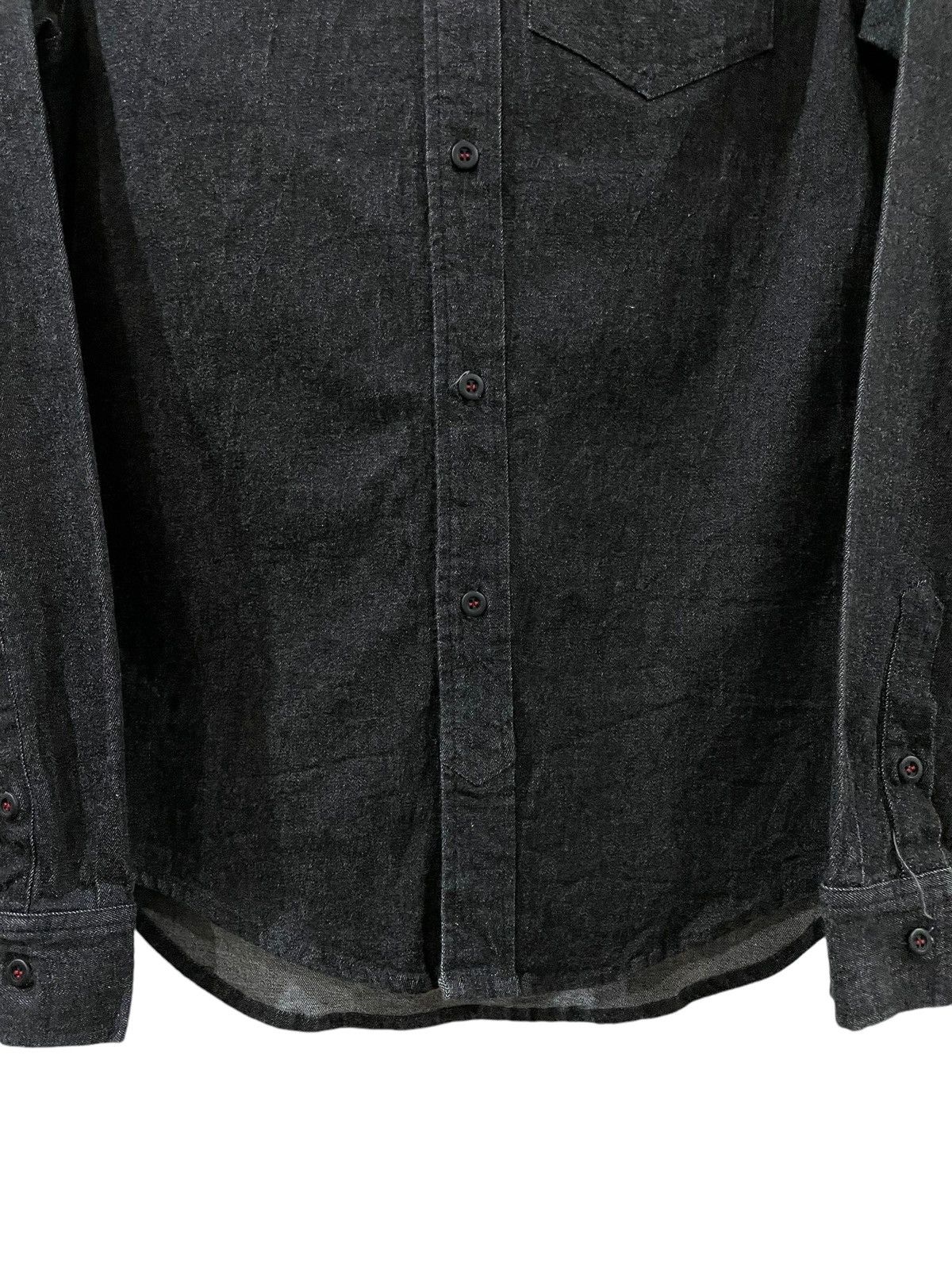 Japanese Brand Vintage BRP Rotex SeaDoo Ski-Doo Can-Am Denim Flannel Size US S / EU 44-46 / 1 - 4 Thumbnail