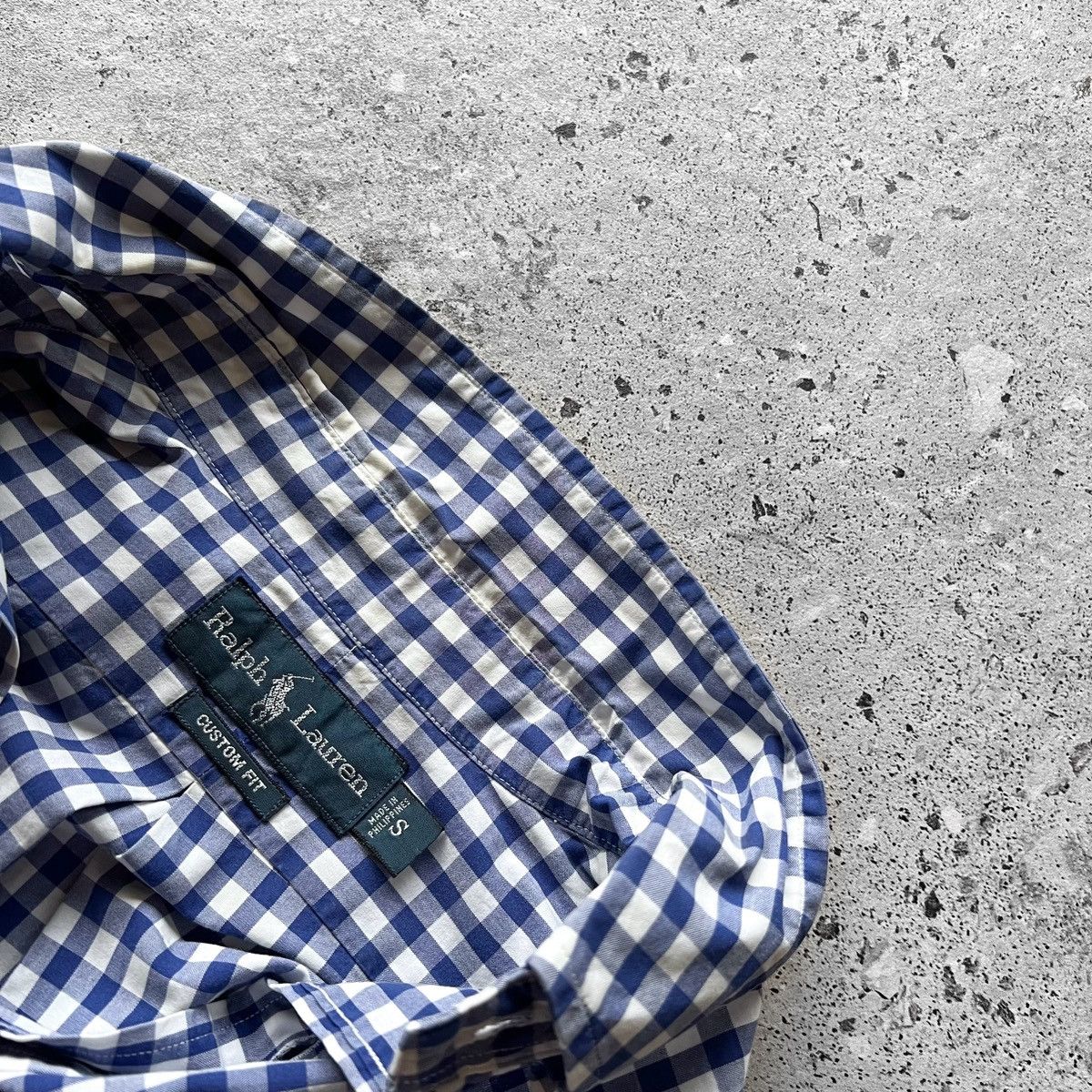 Polo Ralph Lauren × Ralph Lauren × Vintage Ralph Lauren Mens Vintage Checked Long Sleeve Button Shirt Size US S / EU 44-46 / 1 - 6 Thumbnail