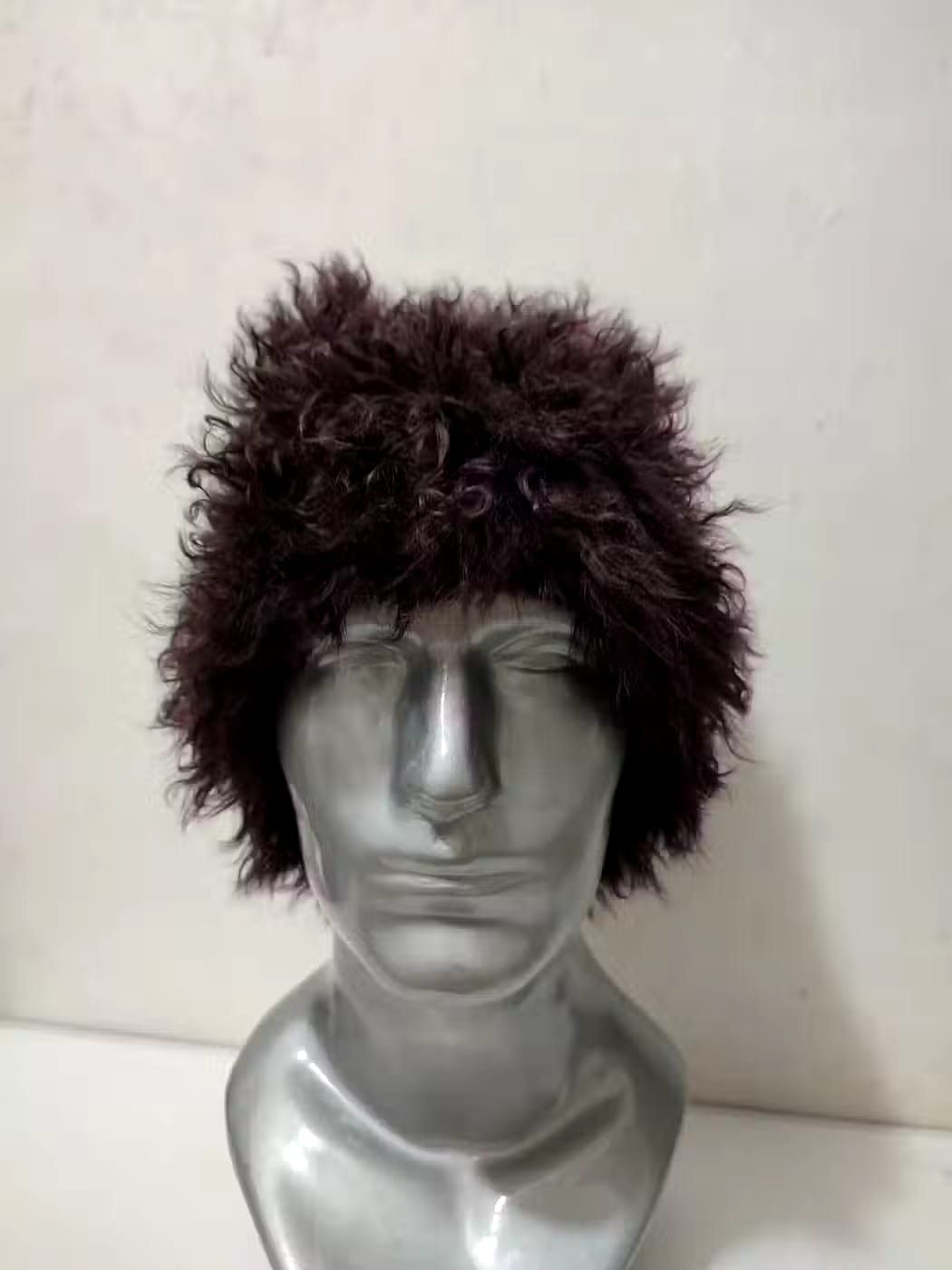image of Avant Garde Luca Japanese Hairy Beanie Hats in Mix, Men's