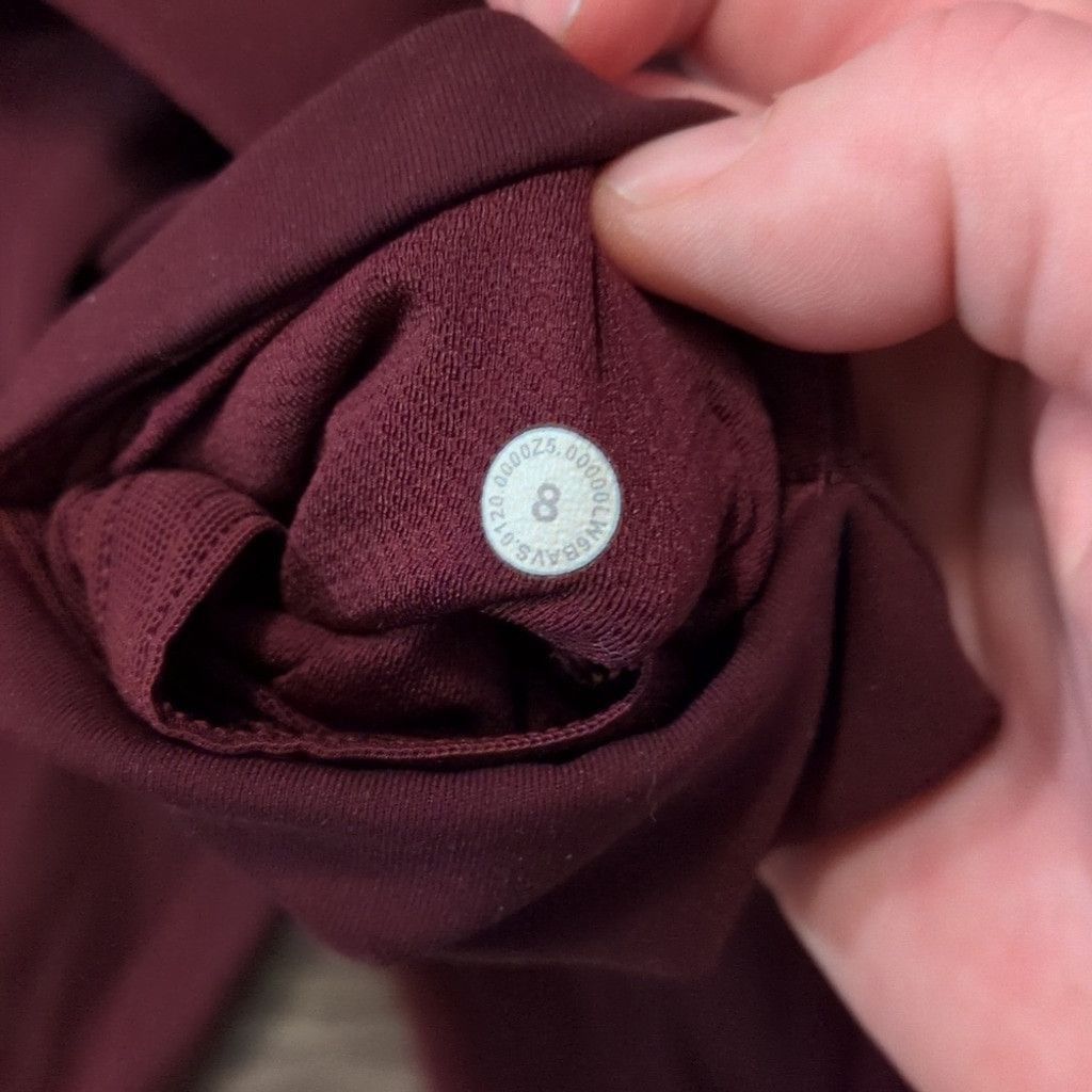 Lululemon Lululemon Pace Rival High-Rise Crop 22" Cassis Size 8 Size 30" / US 8 / IT 44 - 5 Thumbnail