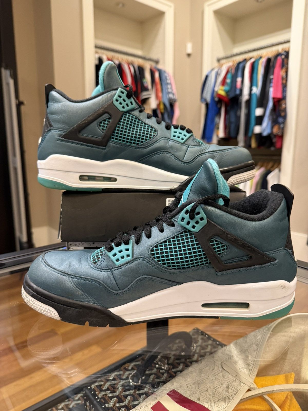 Jordan Brand Jordan 4 Retro ‘Teal’ Size US 10.5 / EU 43-44 - 2 Thumbnail