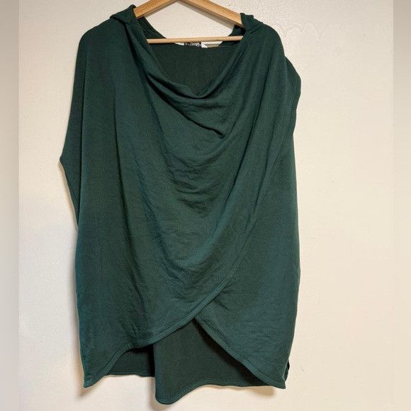 Athleta Athleta Purana Wrap Sweatshirt Hoodie Green Size M Size M / US 6-8 / IT 42-44 - 2 Thumbnail