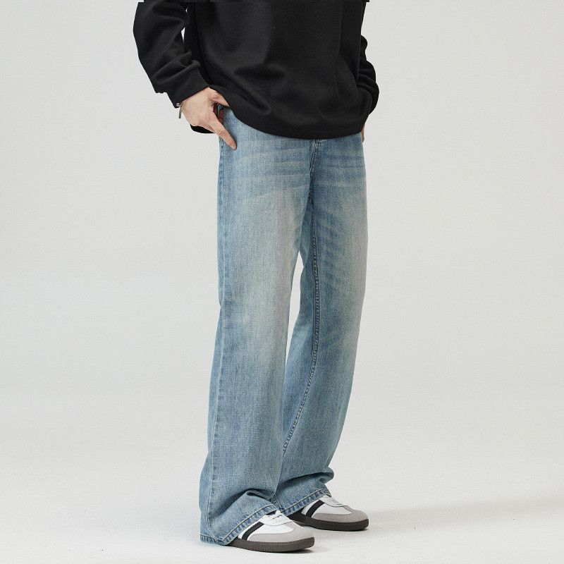 Japanese Brand American retro scimitar baggy jeans for men Size US 32 / EU 48 - 2 Thumbnail