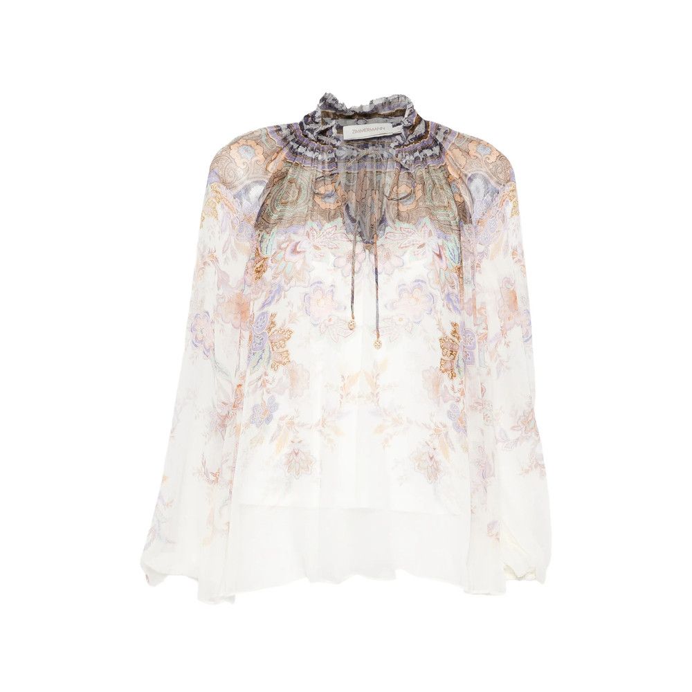 Zimmermann Zimmermann WHITE Tops - Blouses Size M / US 6-8 / IT 42-44 - 1 Thumbnail