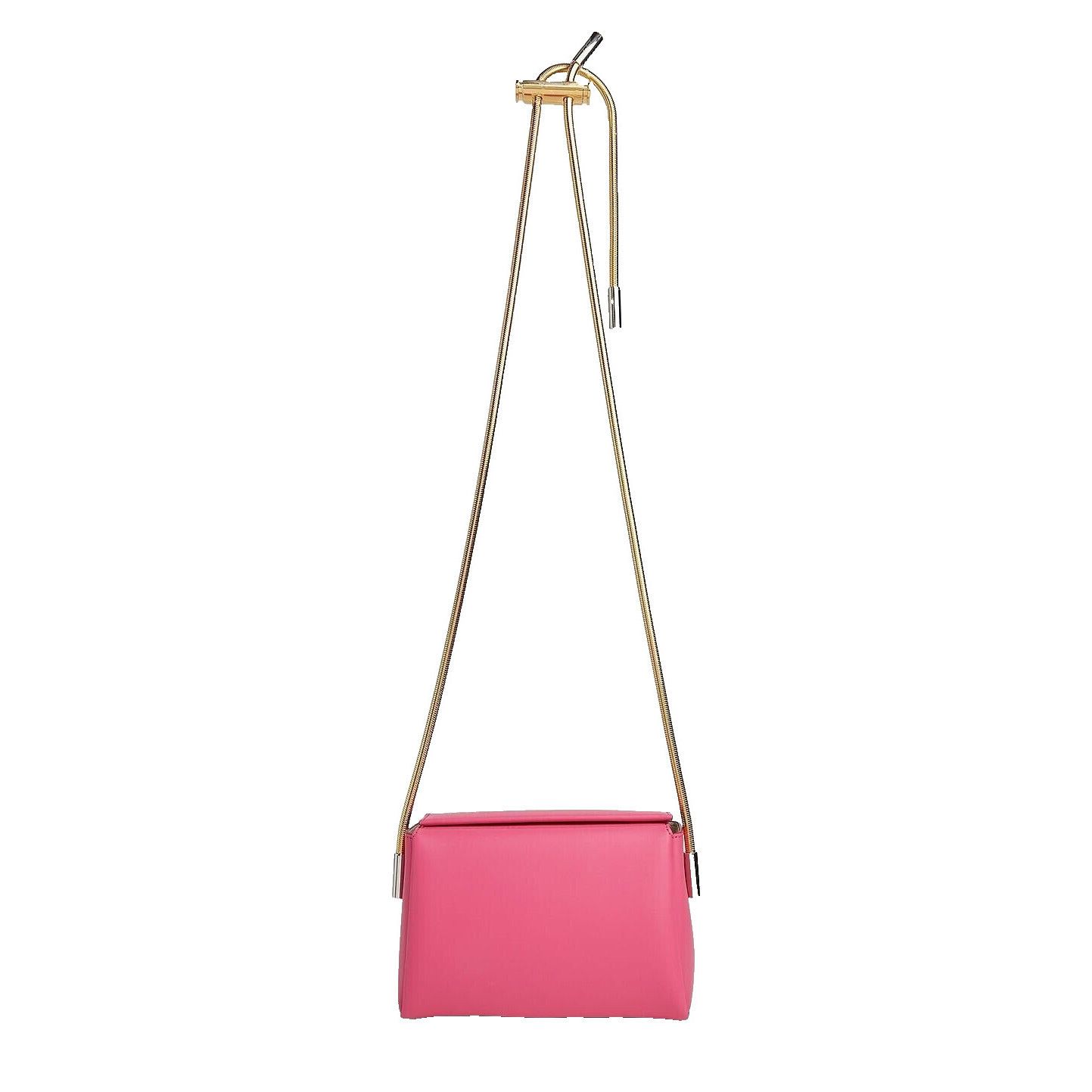 Marni MARNI Toggle Small Pink Leather Shoulder Bag New Size ONE SIZE - 3 Thumbnail