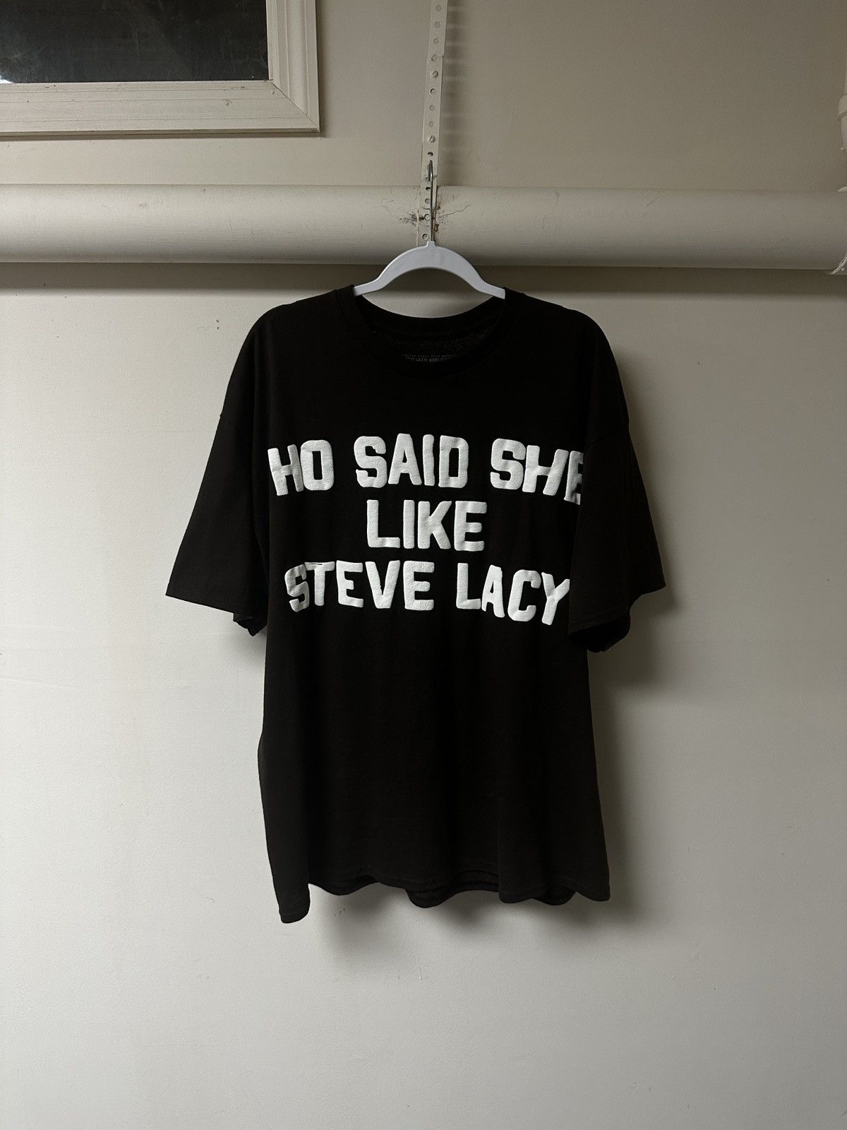 Pre-owned Cactus Plant Flea Market Cpfm X Steve Lacy “ho Said She Like Steve Lacy” Tee In Brown