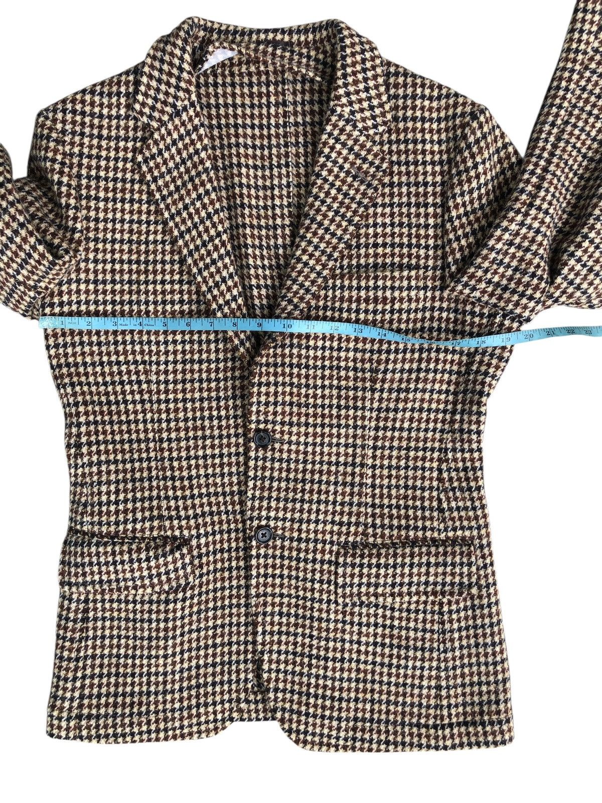 Harris Tweed Harris Tweed Wool Blazer Coat Jacket Size 46S - 14 Thumbnail