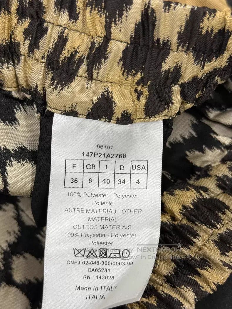 Dior Dior Leopard-print shorts Size 24" / US 00 / IT 34 - 5 Thumbnail