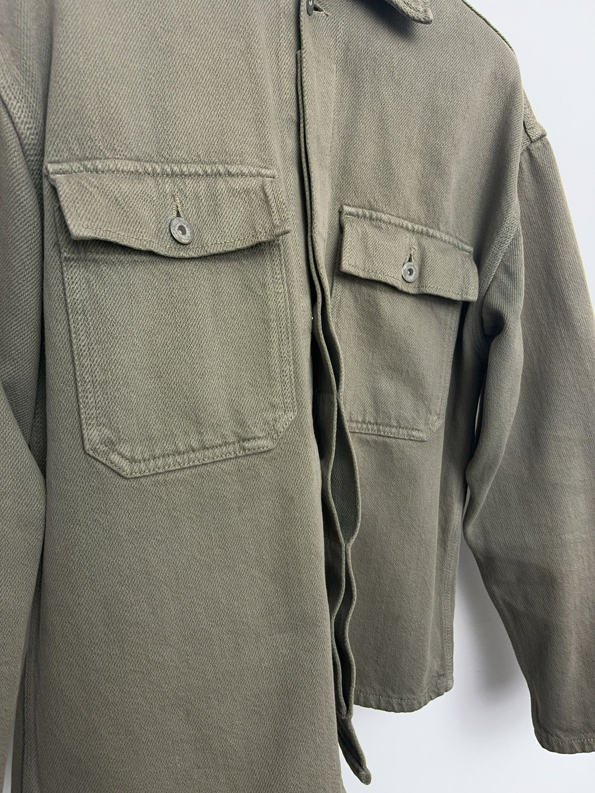 Yeezy YEEZY Season 6 Sage Workwear Shirt Made in USA 🇺🇸 Size US XS / EU 42 / 0 - 7 Thumbnail