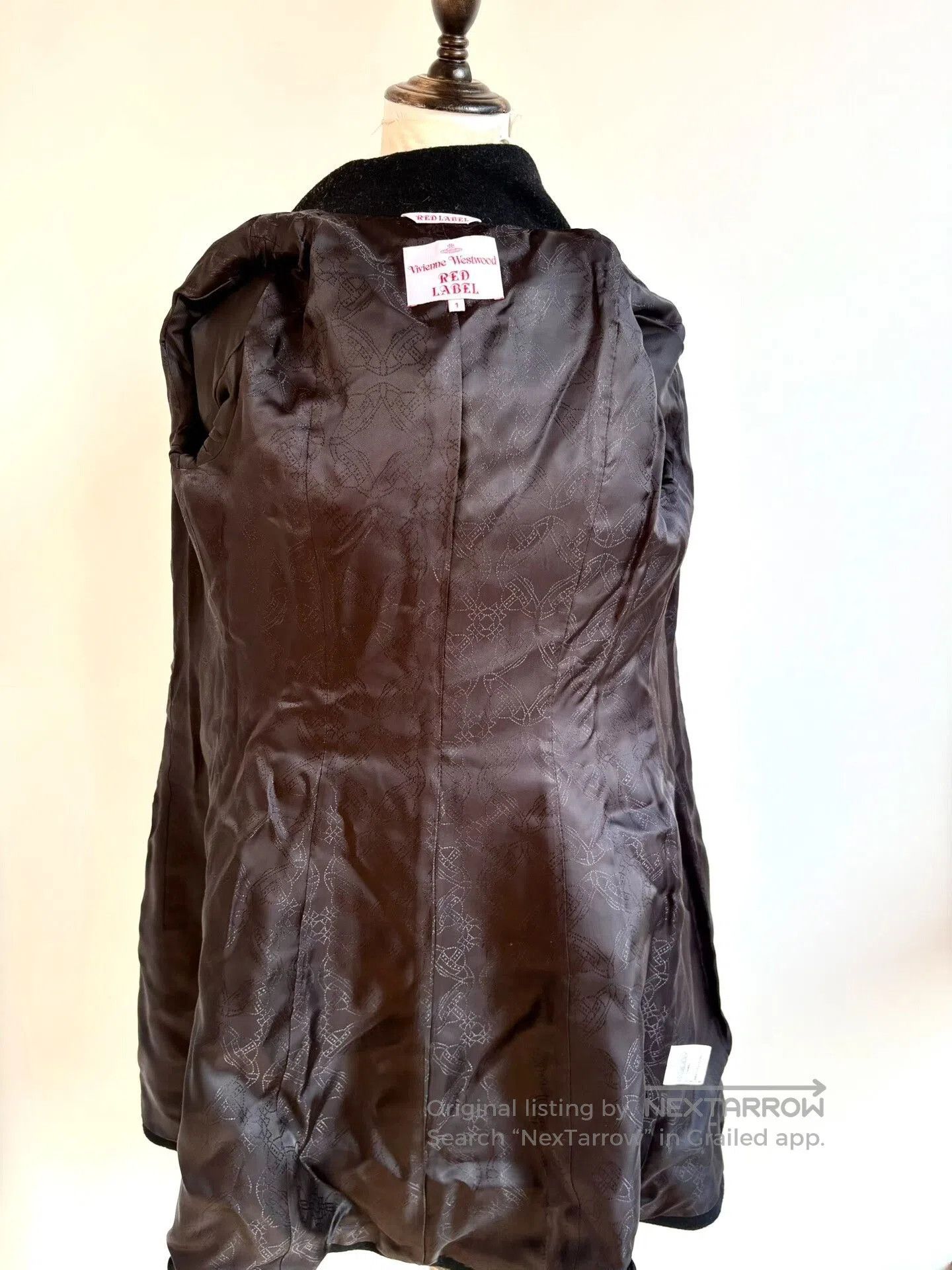 Vivienne Westwood Vivienne Westwood Vintage Black Coat. Size S / US 4 / IT 40 - 6 Thumbnail