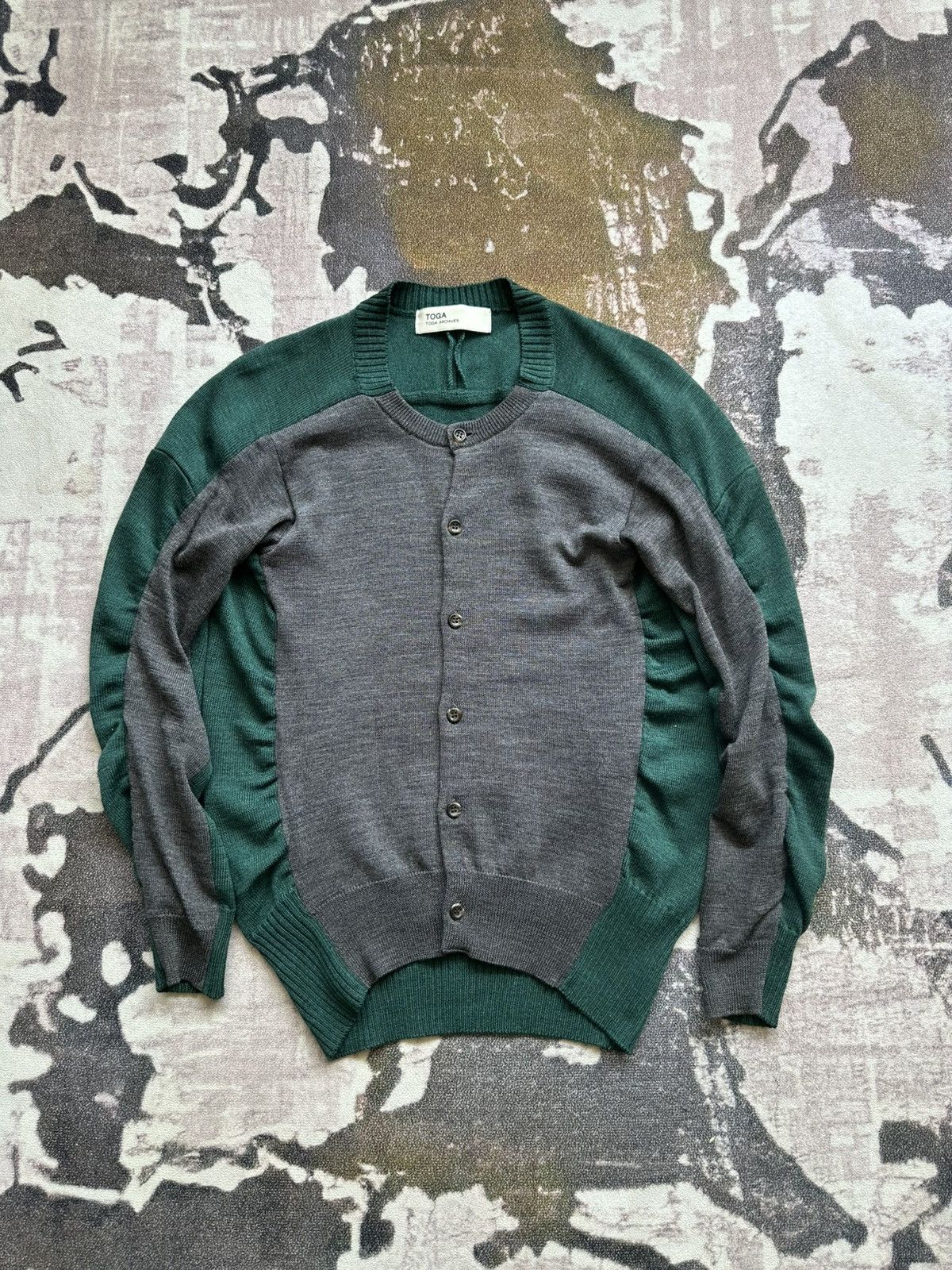 TOGA VIRILIS × Toga TOGA Toga Archives wool symmetrical knitwear Size US M / EU 48-50 / 2 - 1 Thumbnail