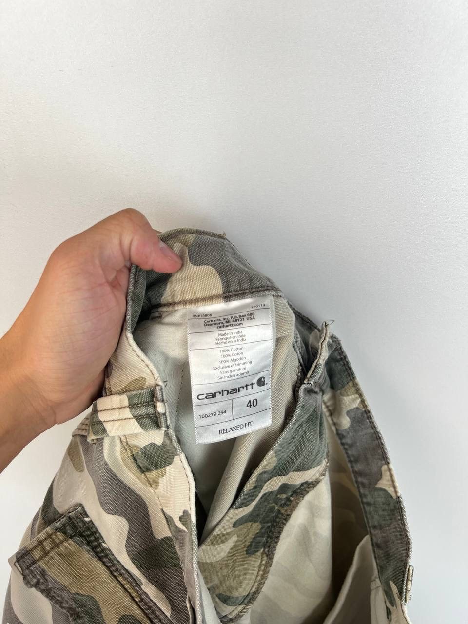 Carhartt Carhartt workwear vintage streetwear cargo shorts size 40 Size US 40 / EU 56 - 12 Thumbnail