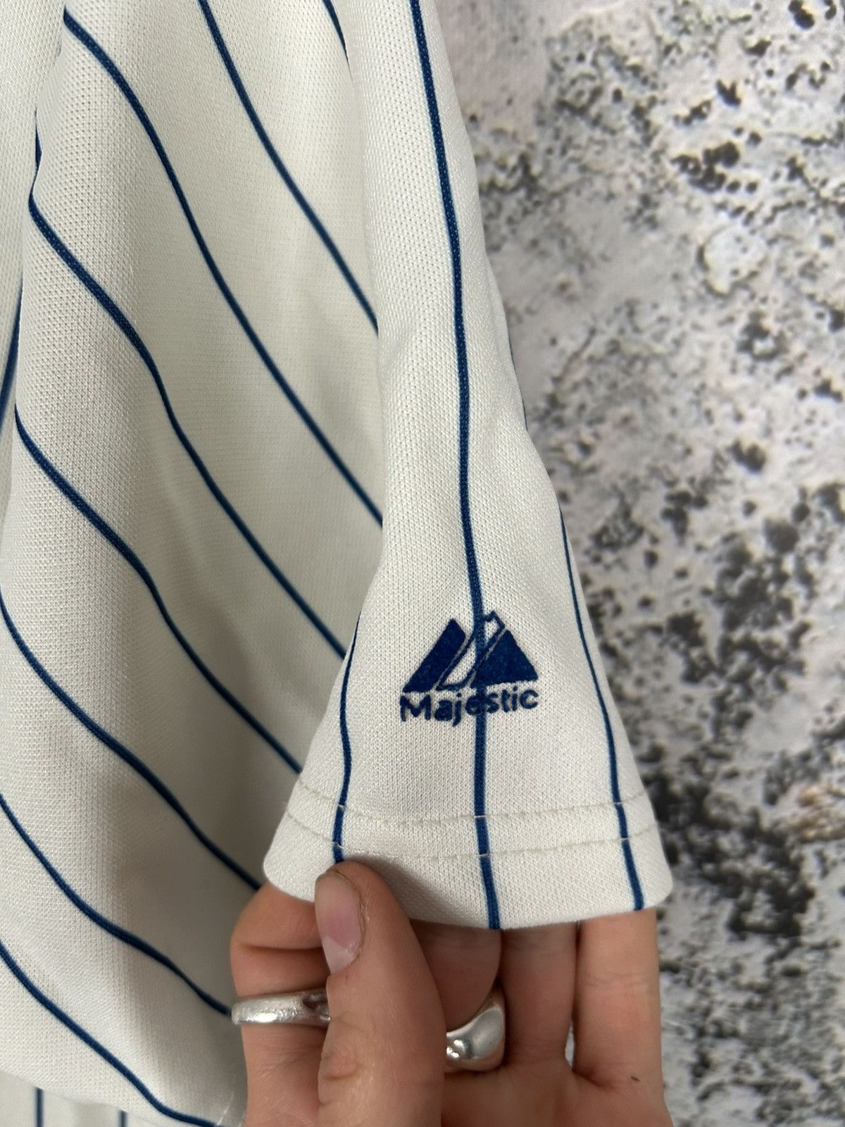 MLB Vintage Majestic MLB New York Mets Sport Streetwear Rare 90s Size US L / EU 52-54 / 3 - 5 Thumbnail