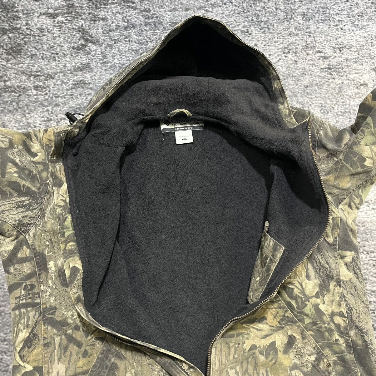Columbia Columbia Sportswear Camo Jacket Outdoor Fleece Lined Size XL Size US XL / EU 56 / 4 - 4 Thumbnail