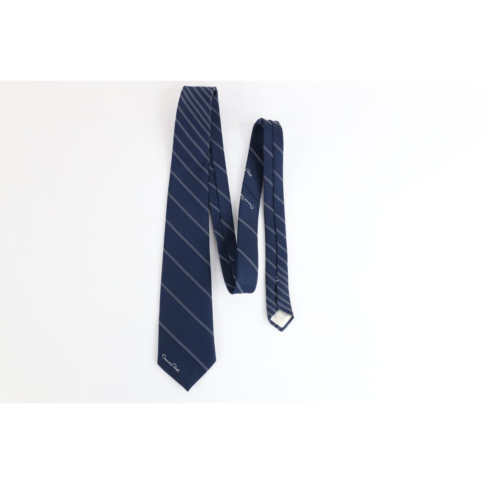 Vintage Vintage 80s 90s Streetwear Striped Silk Neck Tie Necktie Size ONE SIZE - 4 Thumbnail