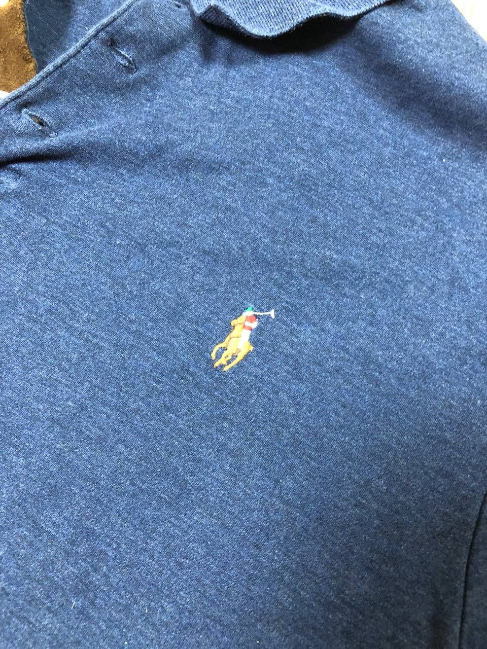 Polo Ralph Lauren Vintage Polo Ralph Lauren Rugby Long Sleeve Polo Size US XXL / EU 58 / 5 - 12 Thumbnail