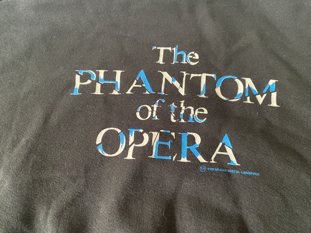 Fruit Of The Loom × Vintage 1986 phantom of the opera crewneck XL Size US XL / EU 56 / 4 - 4 Thumbnail