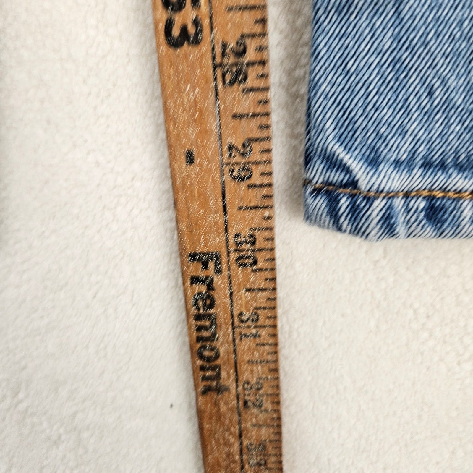Levi's LEVI'S 501 X BEYONCE CURVE JEANS 26X30 WESTERN CRYSTAL NWT Size 26" / US 2 / IT 38 - 4 Thumbnail
