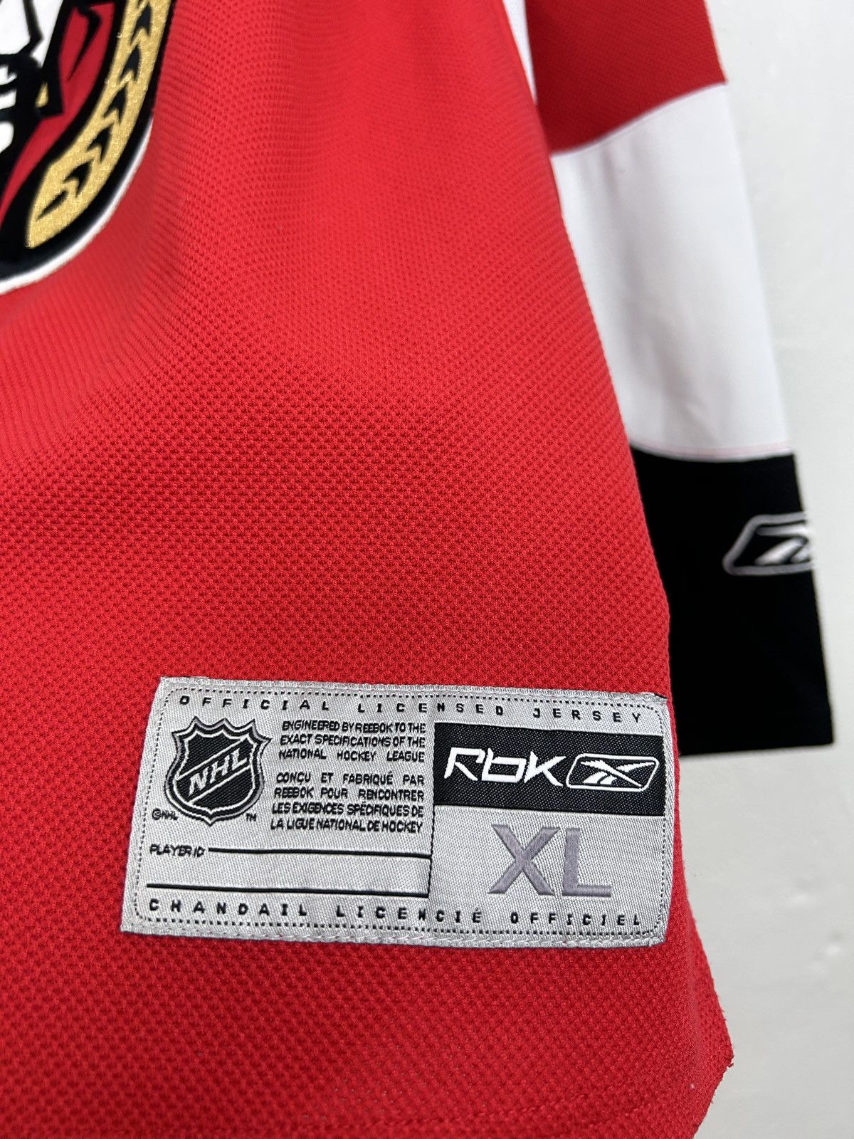 Ccm Vintage Reebok Ottawa Senators #24 Anton Volchenkov Jersey Size US XL / EU 56 / 4 - 9 Thumbnail