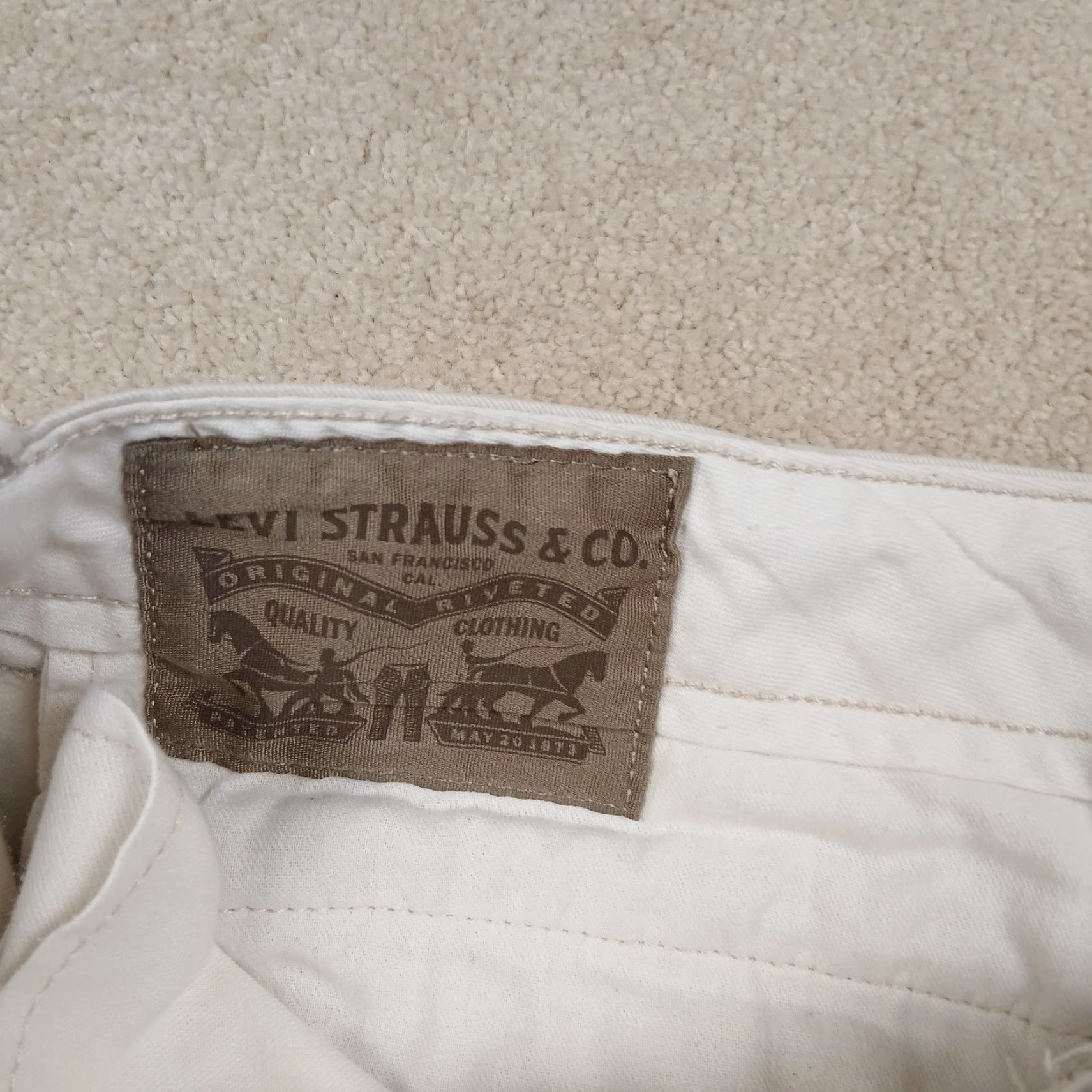 Levi's Levi's Cargo Pants Mens 38x32 Beige Regular Straight Cargo Pocket 90s Army Vintage No Size US 38 / EU 54 - 7 Thumbnail