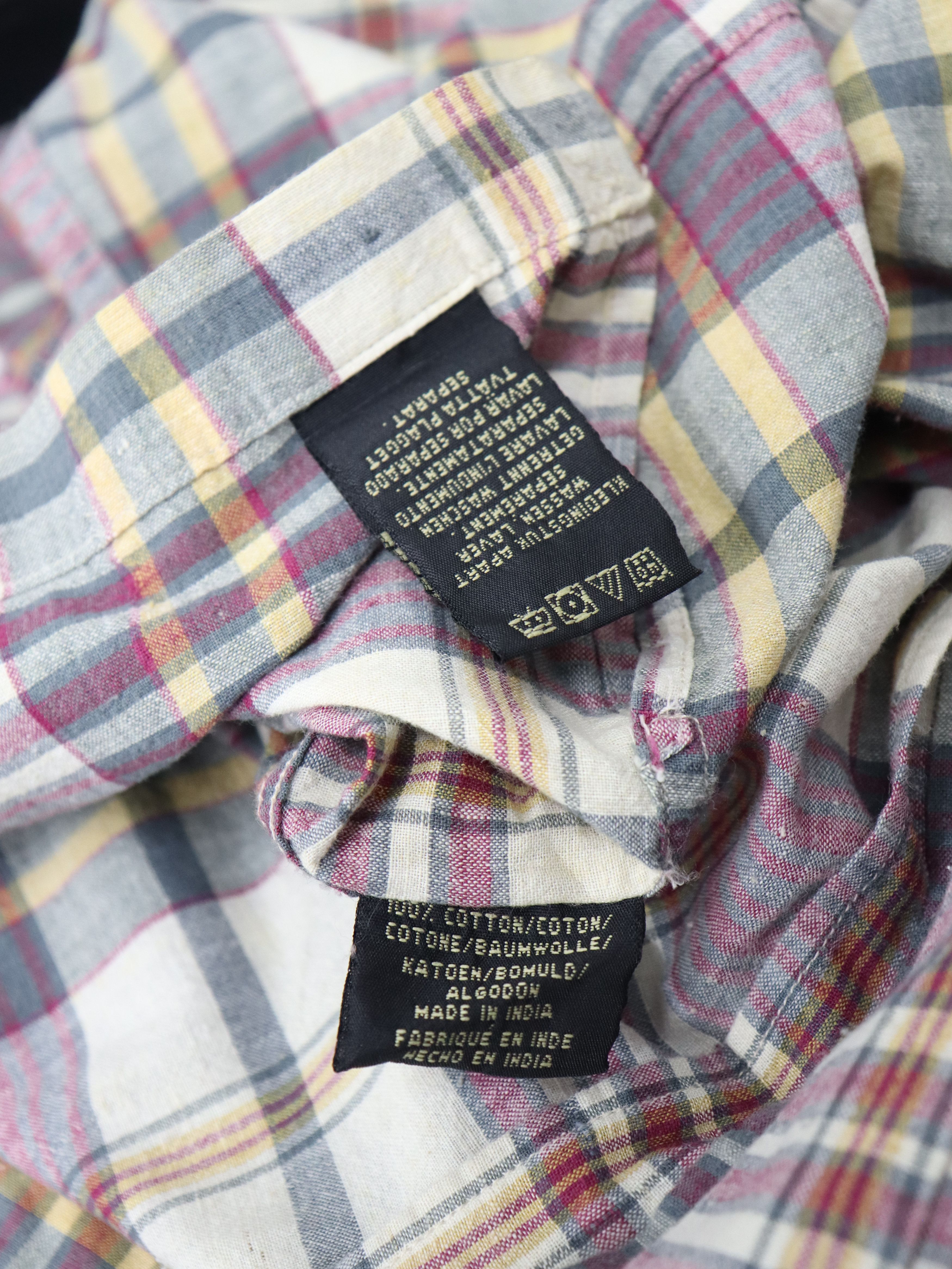 RRL Ralph Lauren RRL Ralph Lauren Plaid Shirt Size US L / EU 52-54 / 3 - 6 Thumbnail