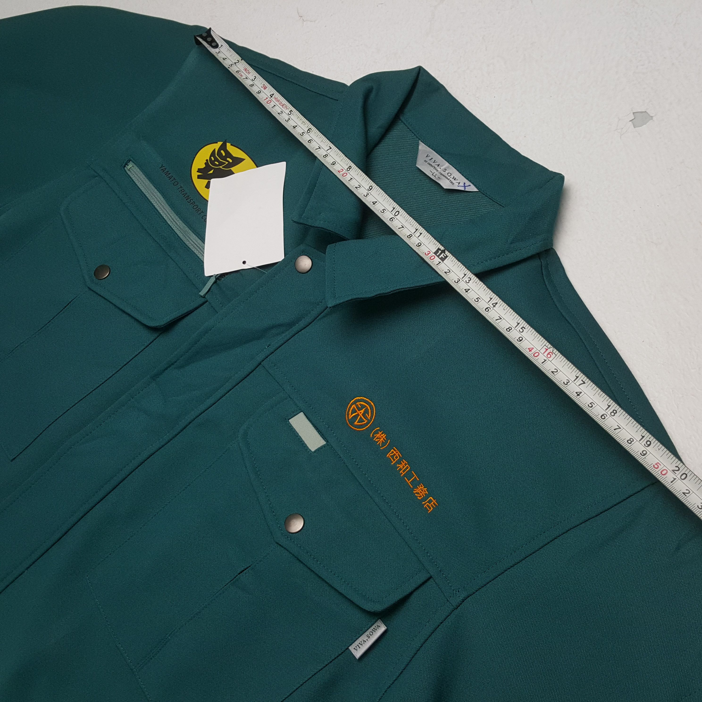 Japanese Brand × Vintage YAMATO TRANSPORT Japanese Workwear Custom Art Jacket Size US L / EU 52-54 / 3 - 5 Thumbnail