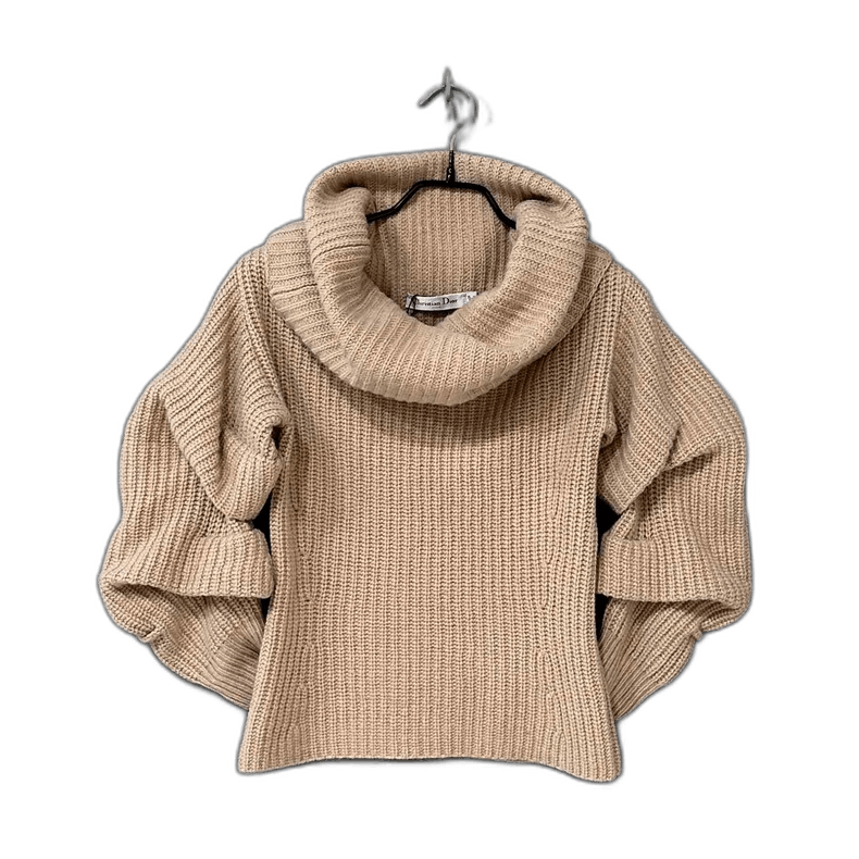 Dior Cashmere Turtleneck Knit Sweater Dior-2505 Size S / US 4 / IT 40 - 1 Thumbnail