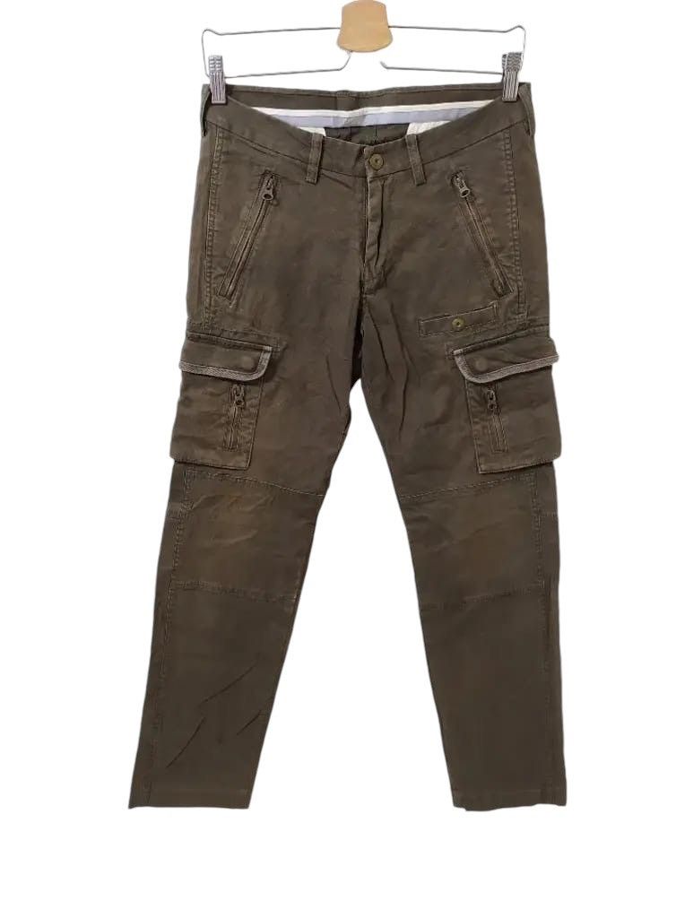 Japanese Brand Japanese Brand ABAHOUSE Multipocket Cargo Pants Size US 29 - 1 Thumbnail
