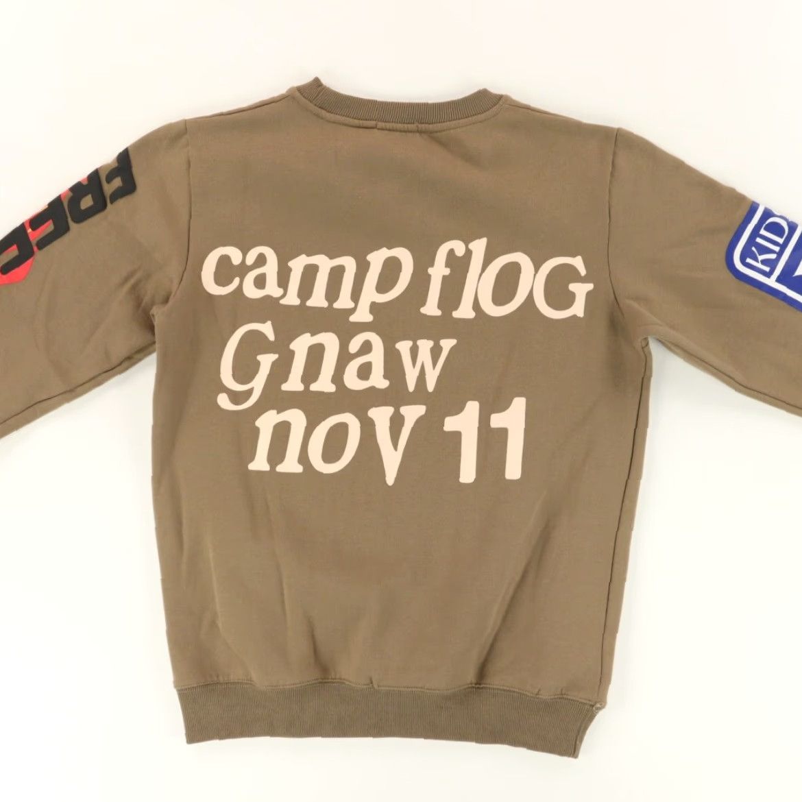 Vintage Hbat Kanye West I see Ghosts Solid Long Sleeve Sweatshirt Brown Men's L Shirts Sweatshirt Mens 90s? Size US L / EU 52-54 / 3 - 4 Thumbnail