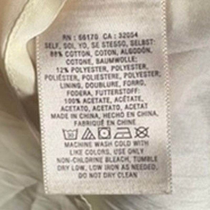 Anthropologie Anthropologie Maeve Beaded Pleated Cotton Fit & Flare Dress Size XS / US 0-2 / IT 36-38 - 13 Thumbnail