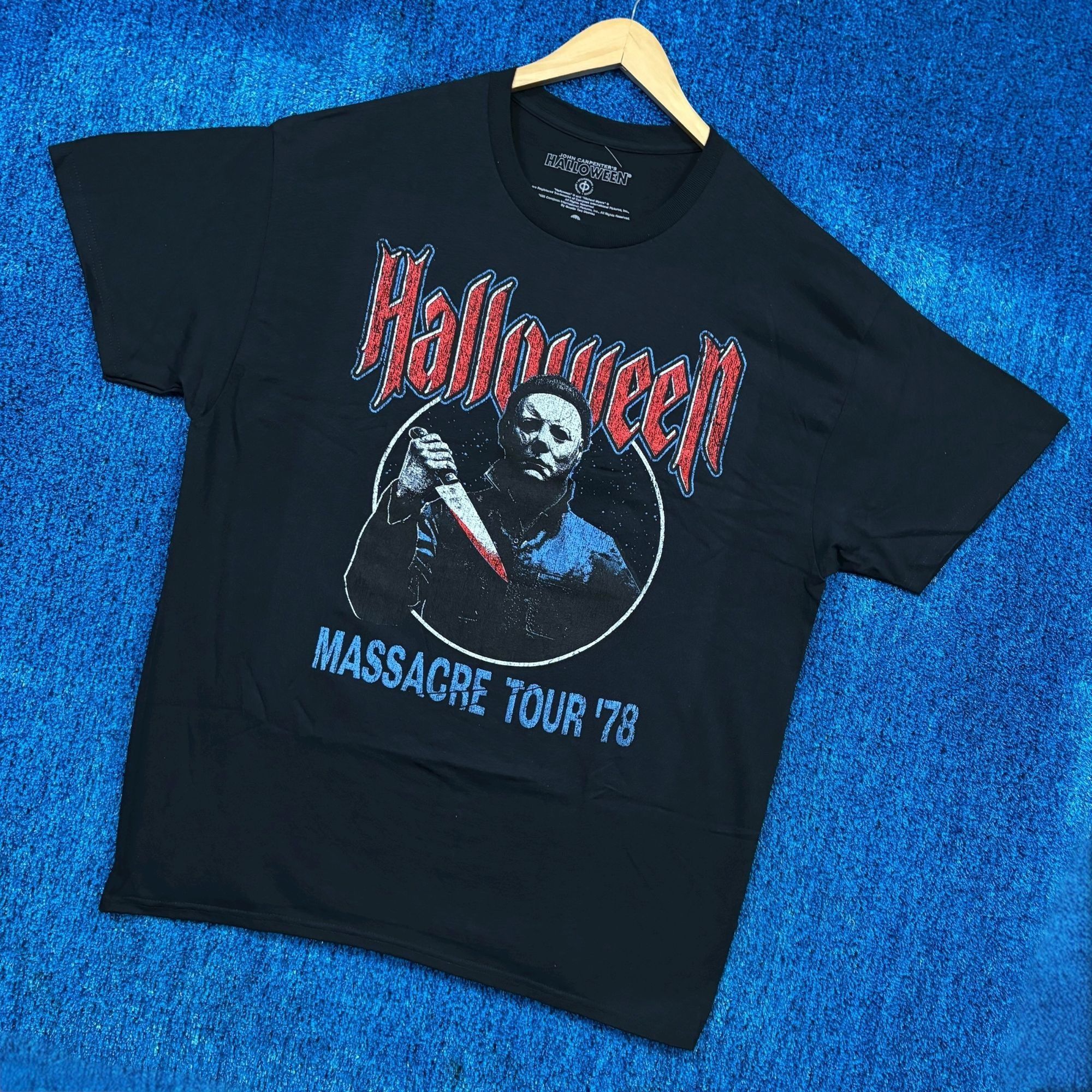 Other Halloween Michael Myers Massacre Tour 1978 Slasher Tee XL Size US XL / EU 56 / 4 - 3 Thumbnail