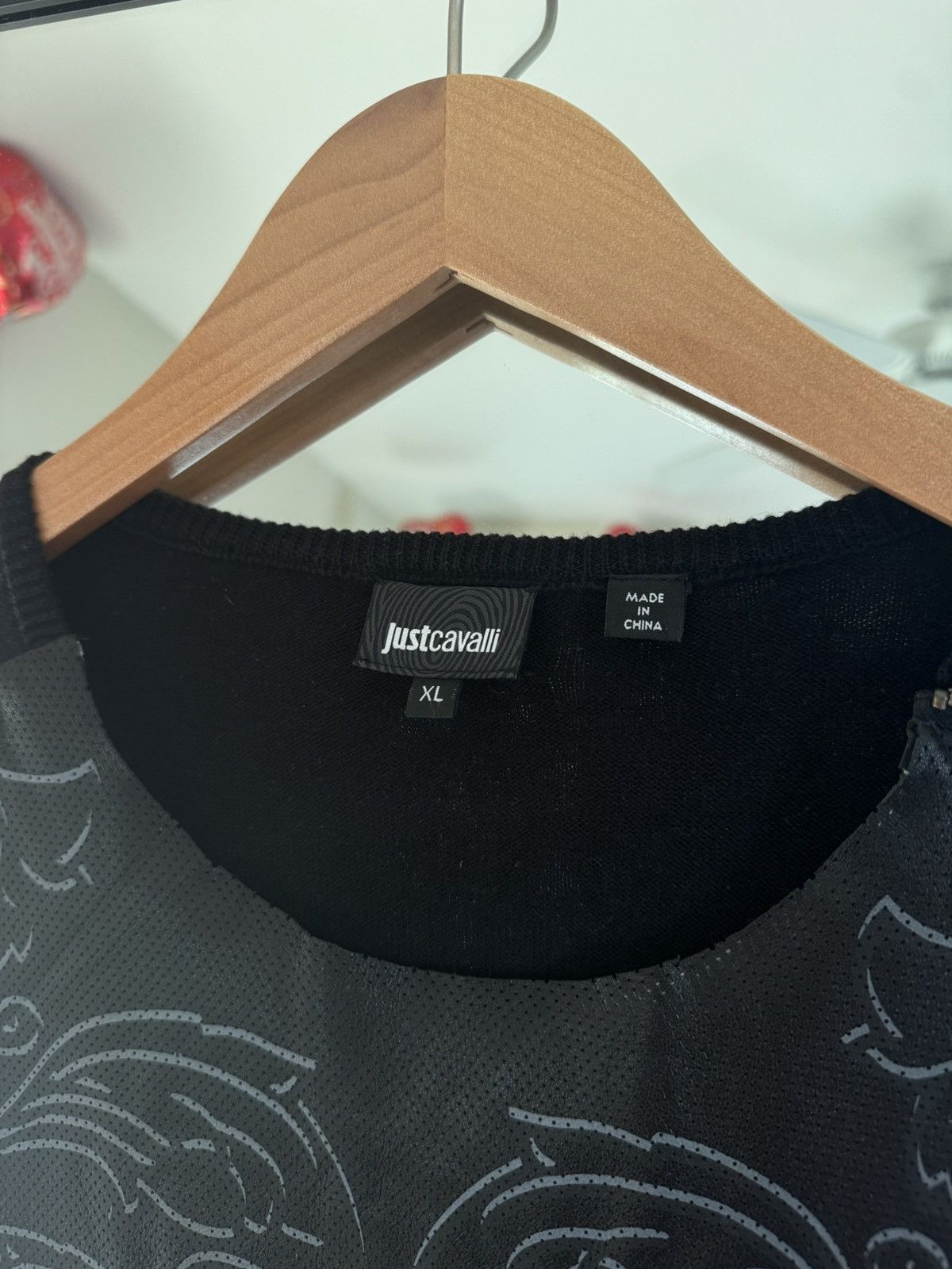 Just Cavalli JUST CAVALLI rare zip tee Size US XL / EU 56 / 4 - 2 Thumbnail