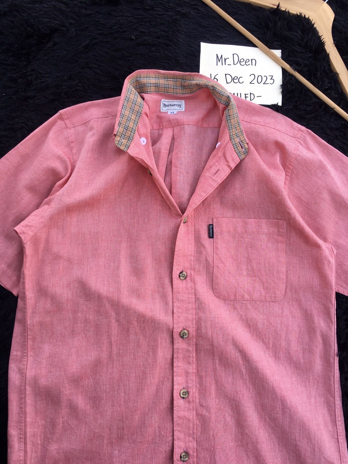 Burberry Rare Vintage Burberry Checkered Buttons Shirt Size US M / EU 48-50 / 2 - 5 Thumbnail