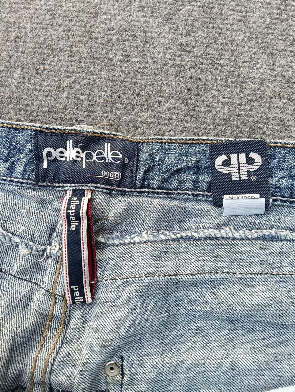 Pelle Pelle Pelle Pelle Marc Buchanan Baggy Denim Jeans Light Wash. Size US 38 / EU 54 - 3 Thumbnail