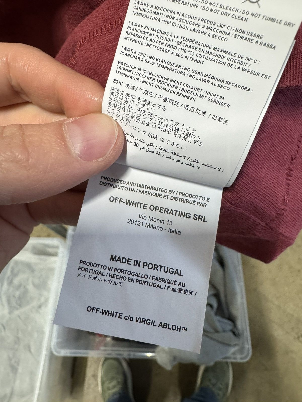 Off-White Off-White Arrow T-Shirt NEW 500$ Size US XS / EU 42 / 0 - 5 Thumbnail