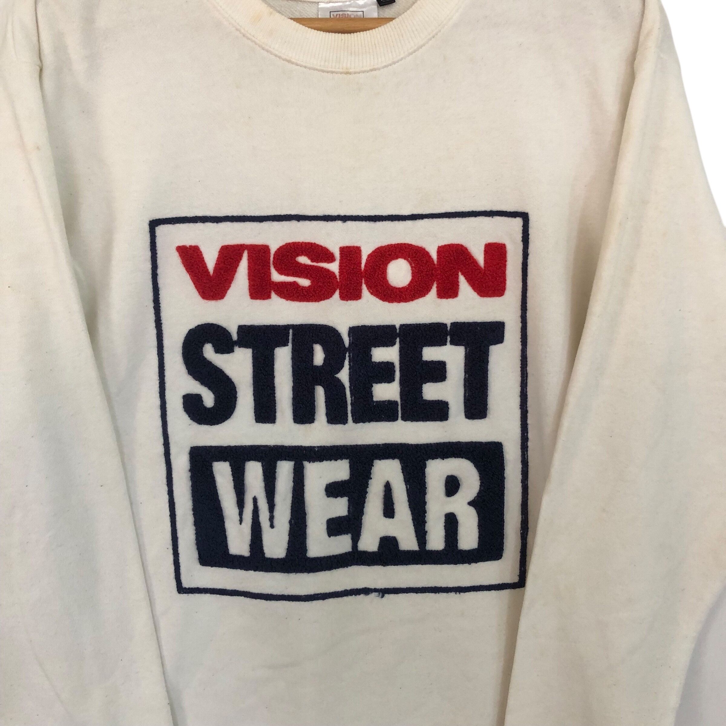 Vision Streetwear Vision Streetwear Sweatshirt Spell Out Logo Medium Size US M / EU 48-50 / 2 - 3 Thumbnail